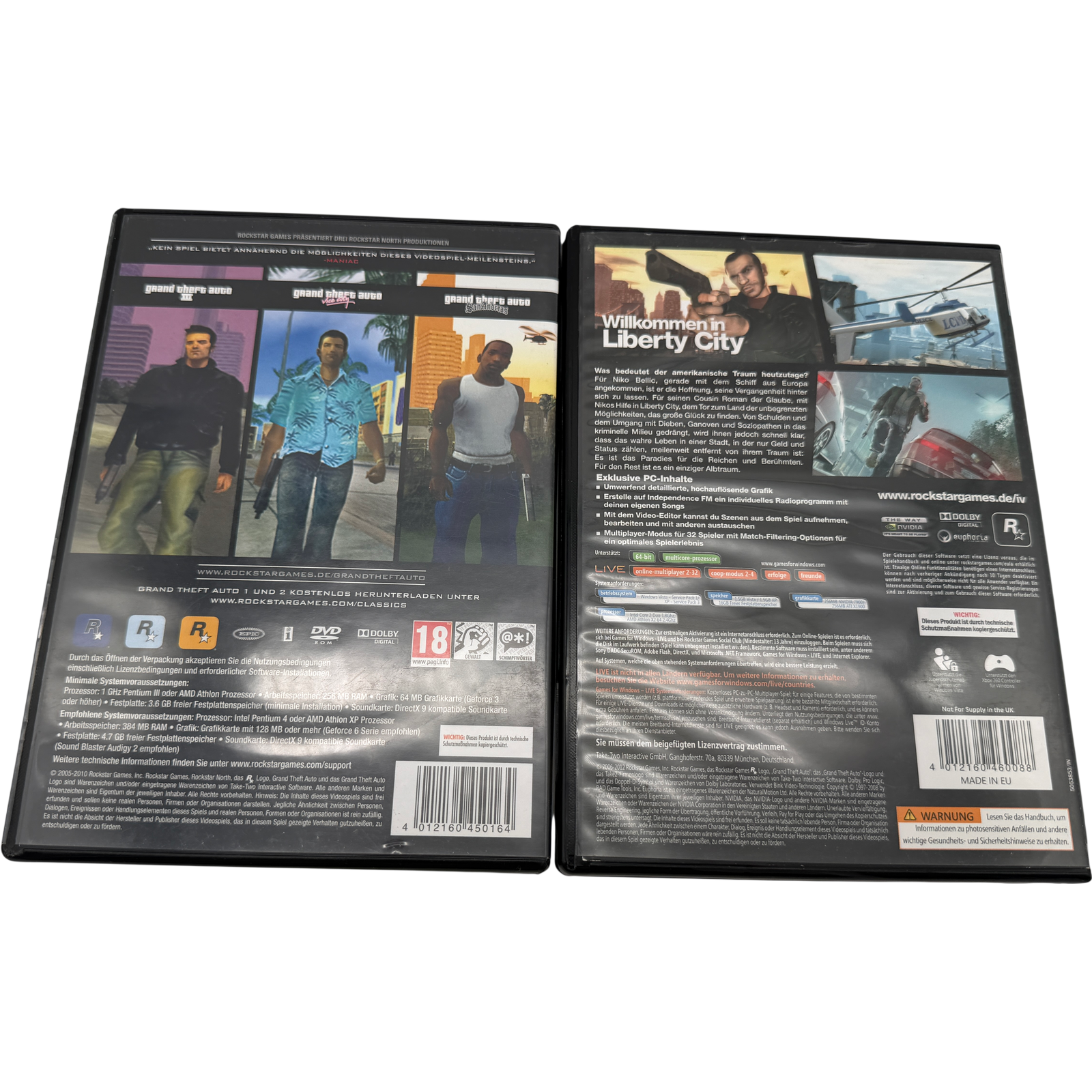 Grand Theft Auto Trilogy + IV Bundle