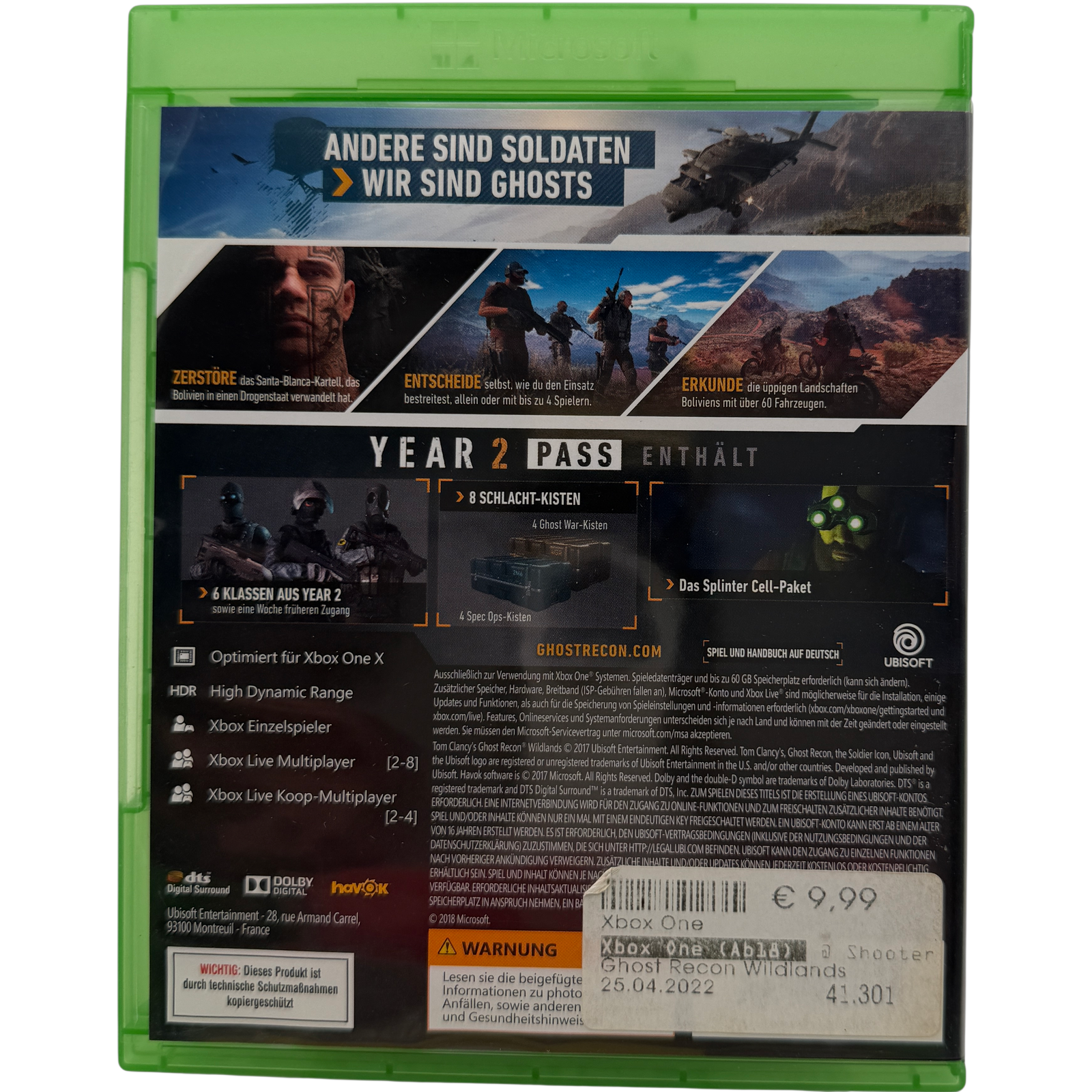 Tom Clancy's Ghost Recon: Wildlands (Gold Edition)