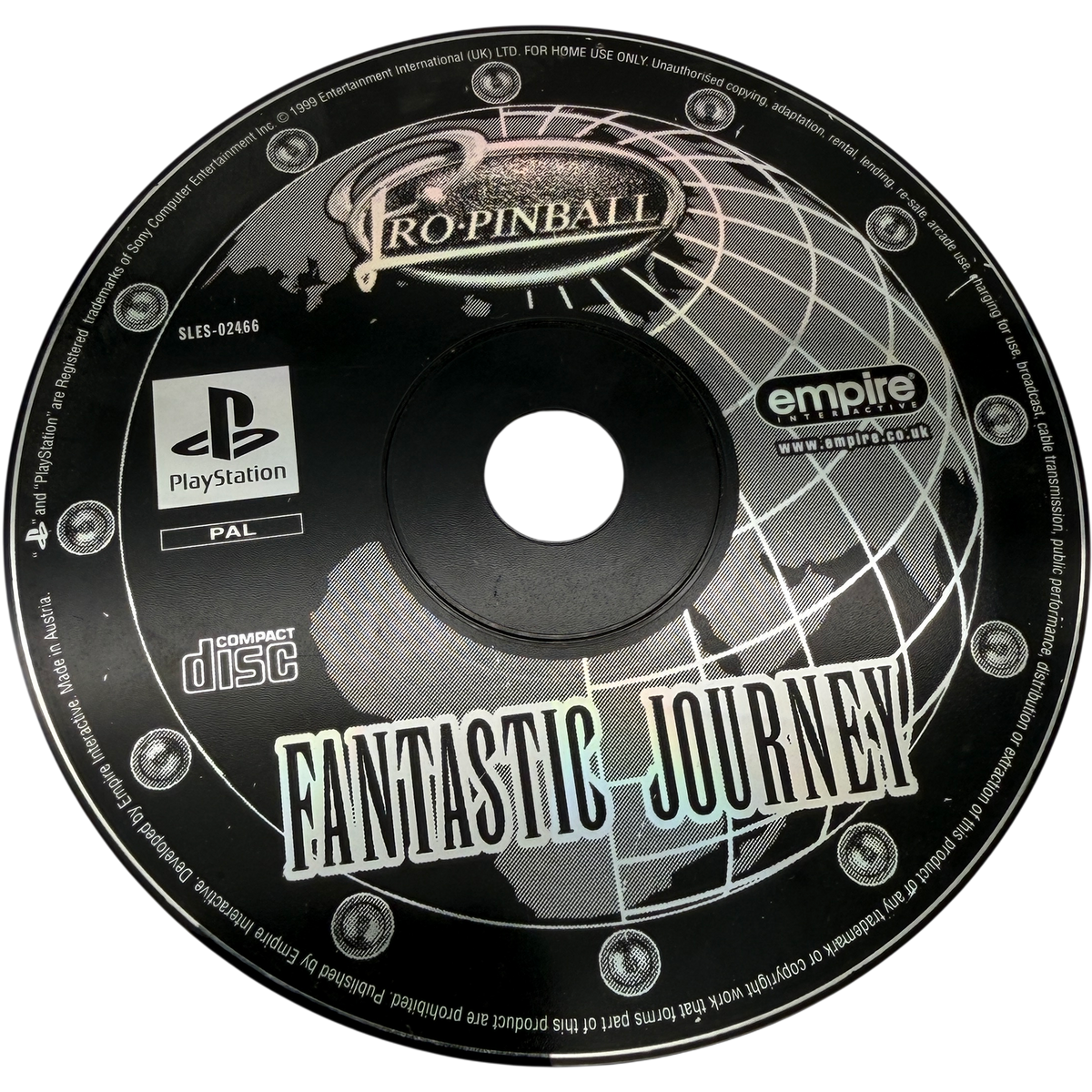 Pro Pinball Fantastic Journey CD