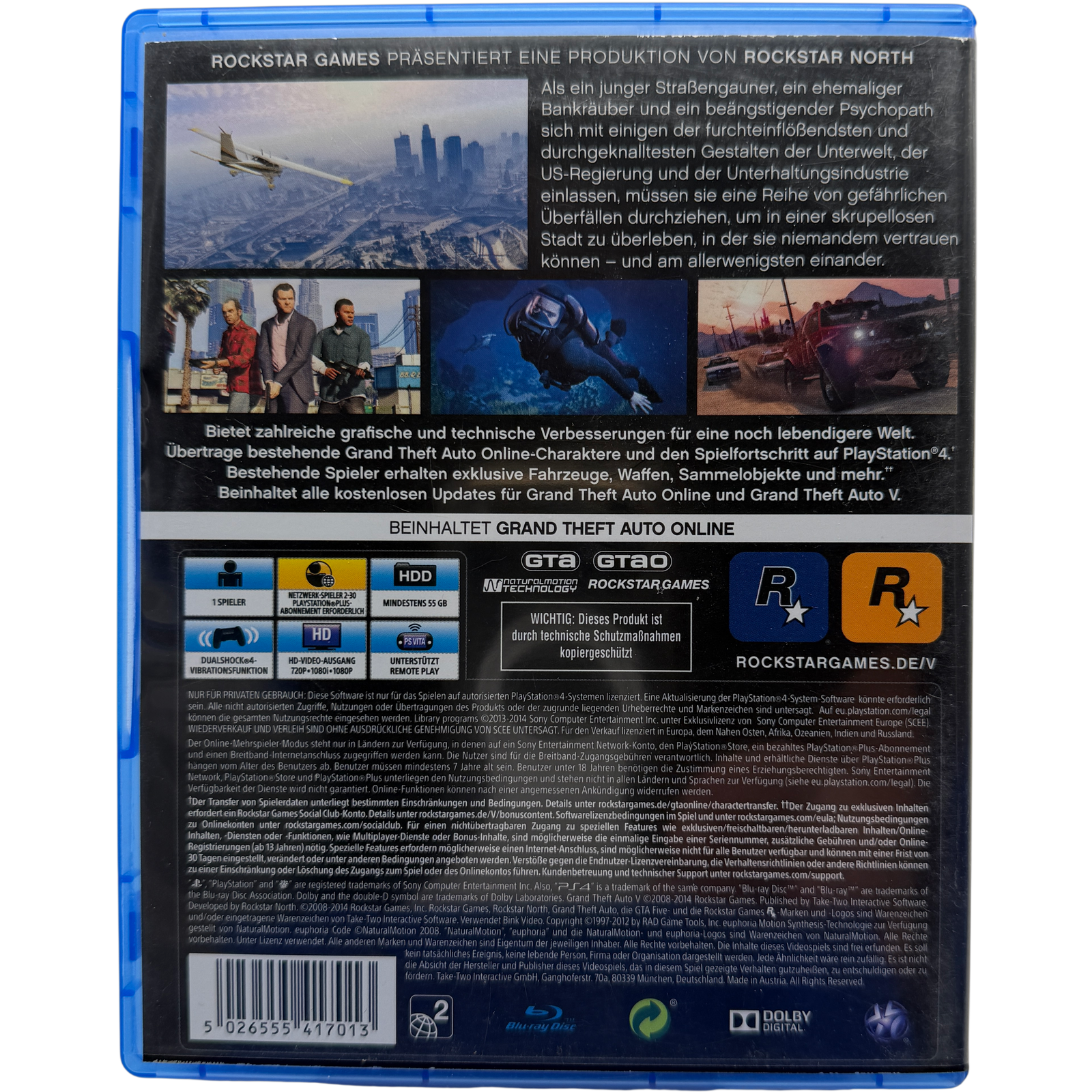 Grand Theft Auto V - Sony PlayStation 4