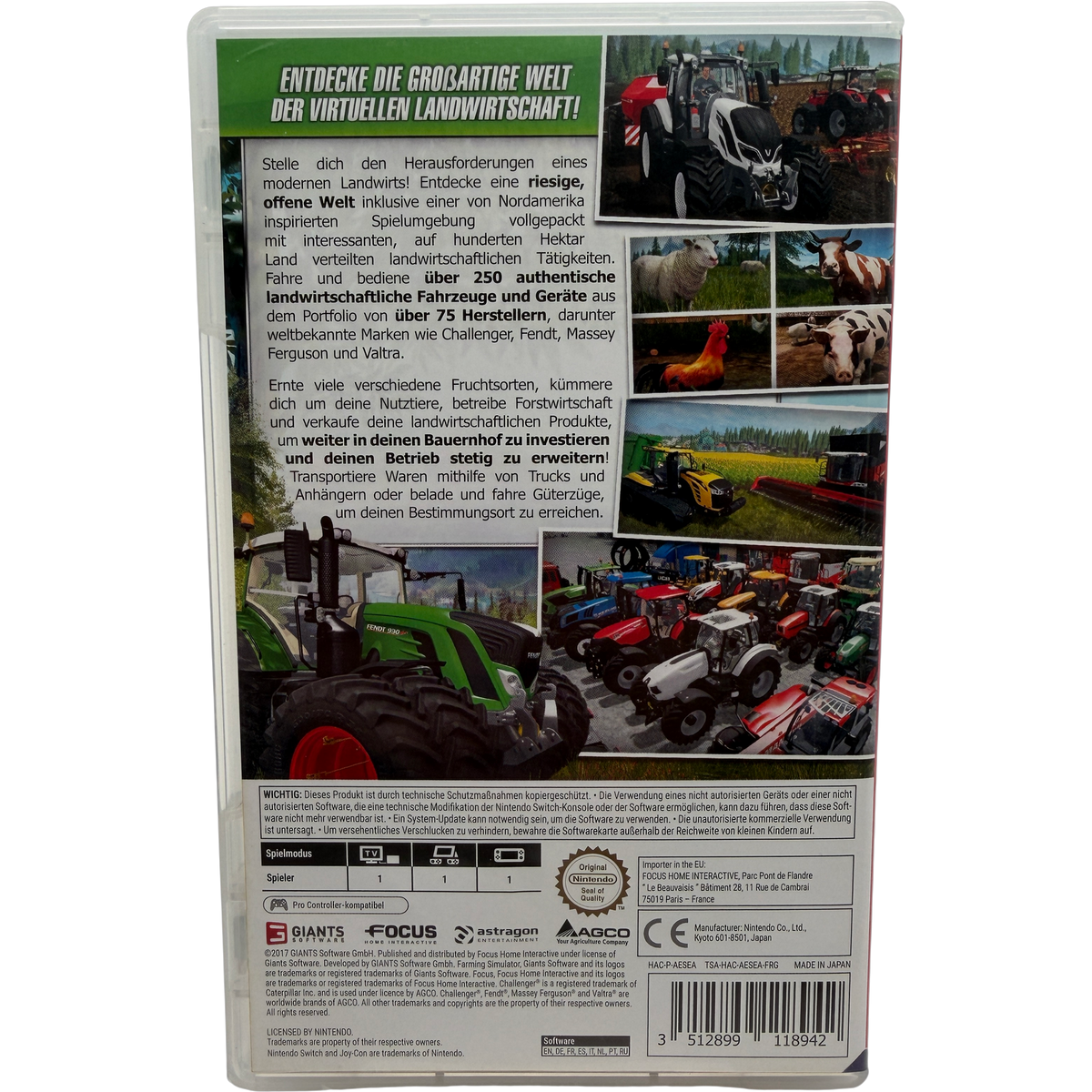 Landwirtschafts-Simulator-Switch-Edition