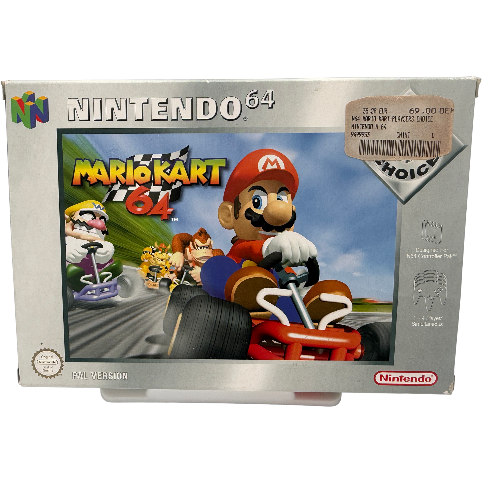 Mariokart Mario Kart Nintendo 64