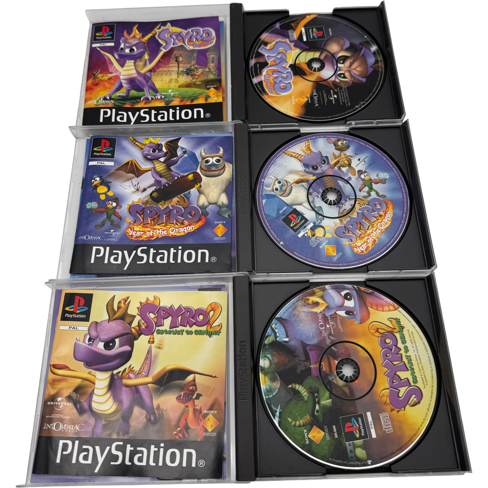 Spyro & 2 & Year of the Dragon Gateway to GlimMer Bundle