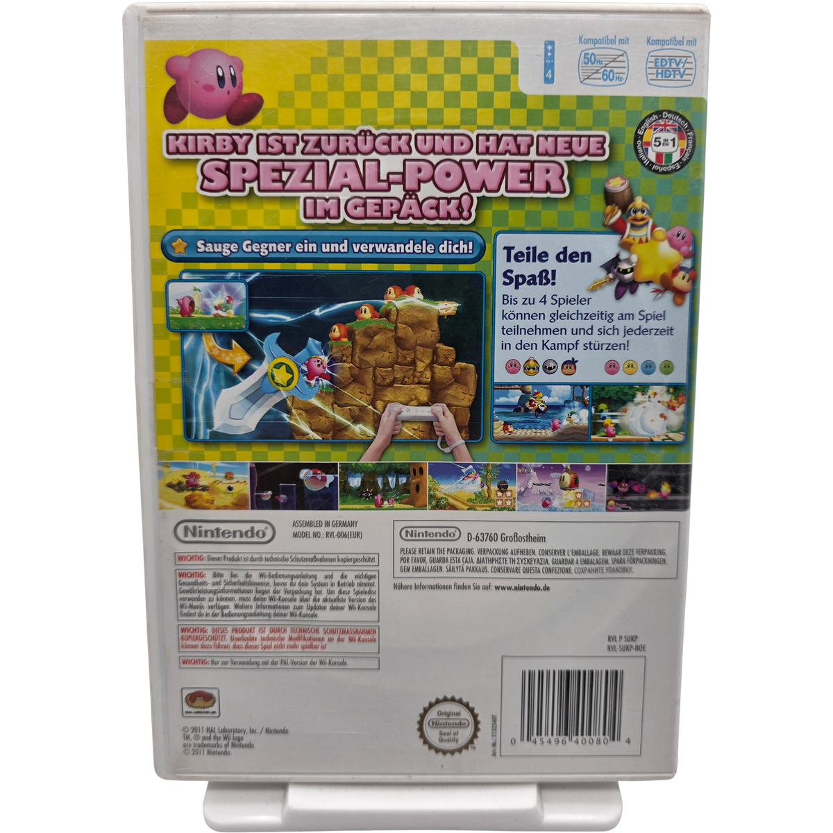 Kirby's Adventure Wii