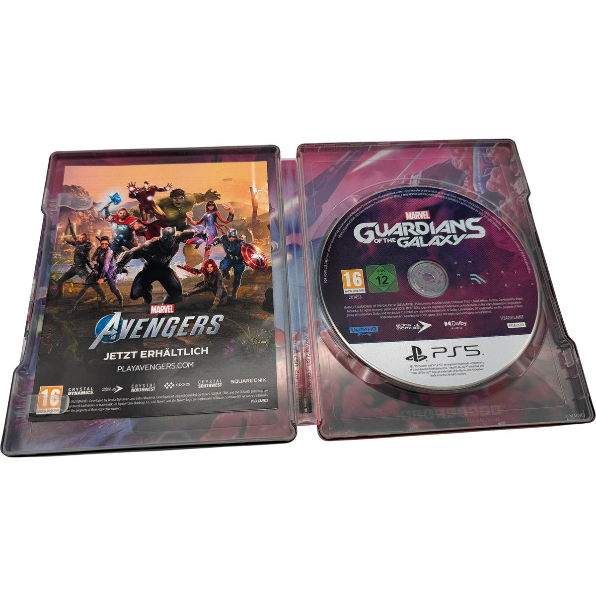 guardians of the galaxy ps5 steelbook