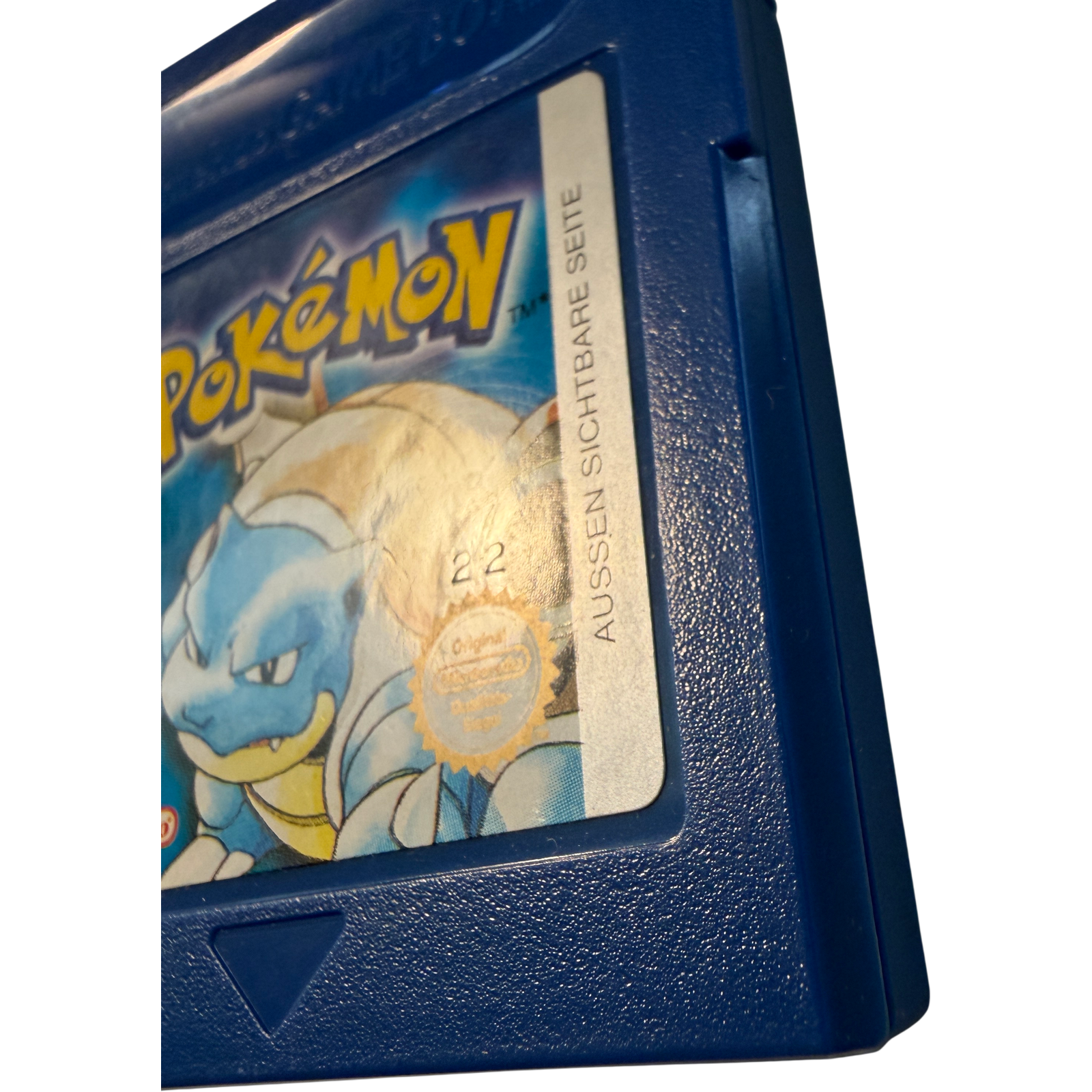 Pokemon blaue Edition top Zustand blau deutsch
