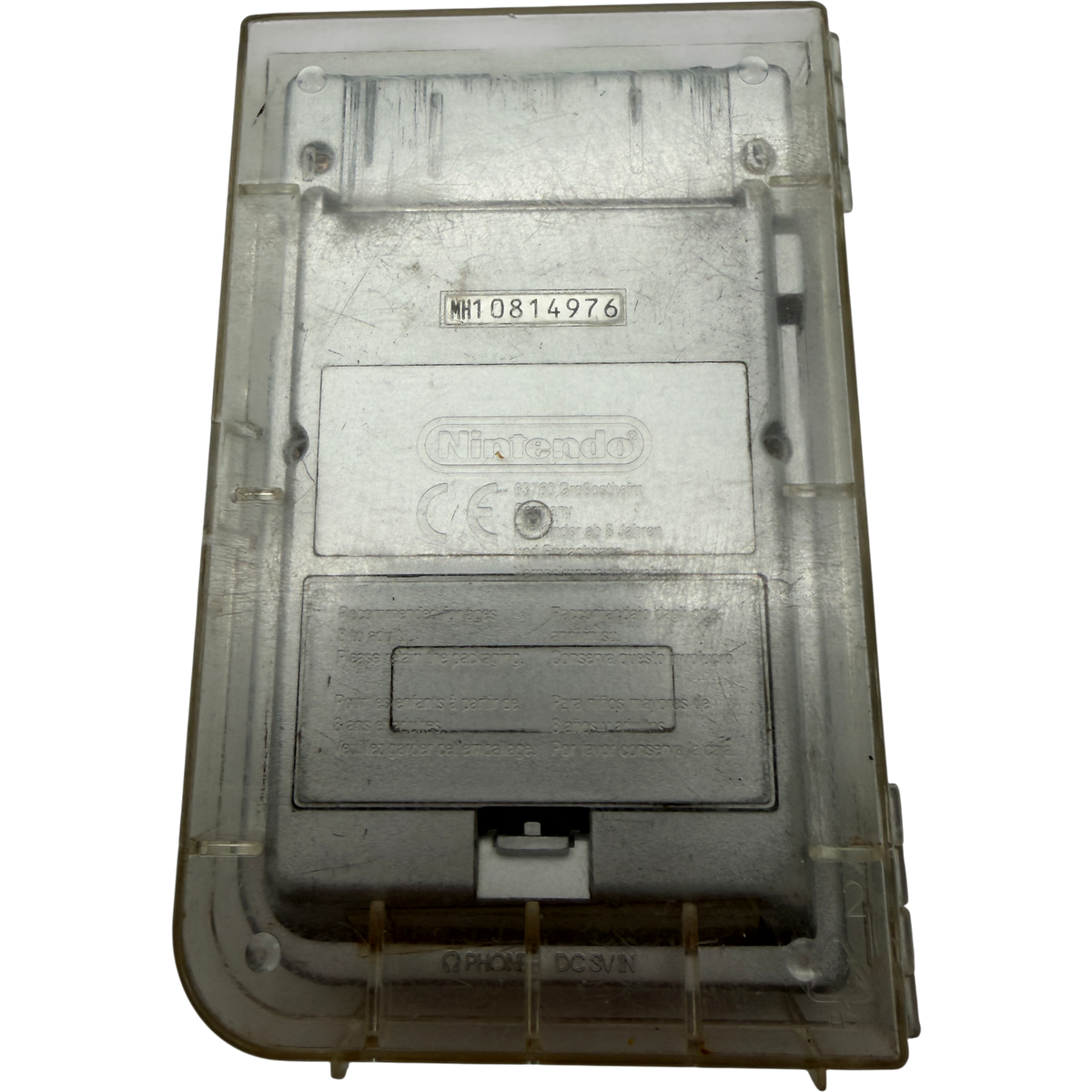 Nintendo Game Boy Pocket Silber Case Konsole