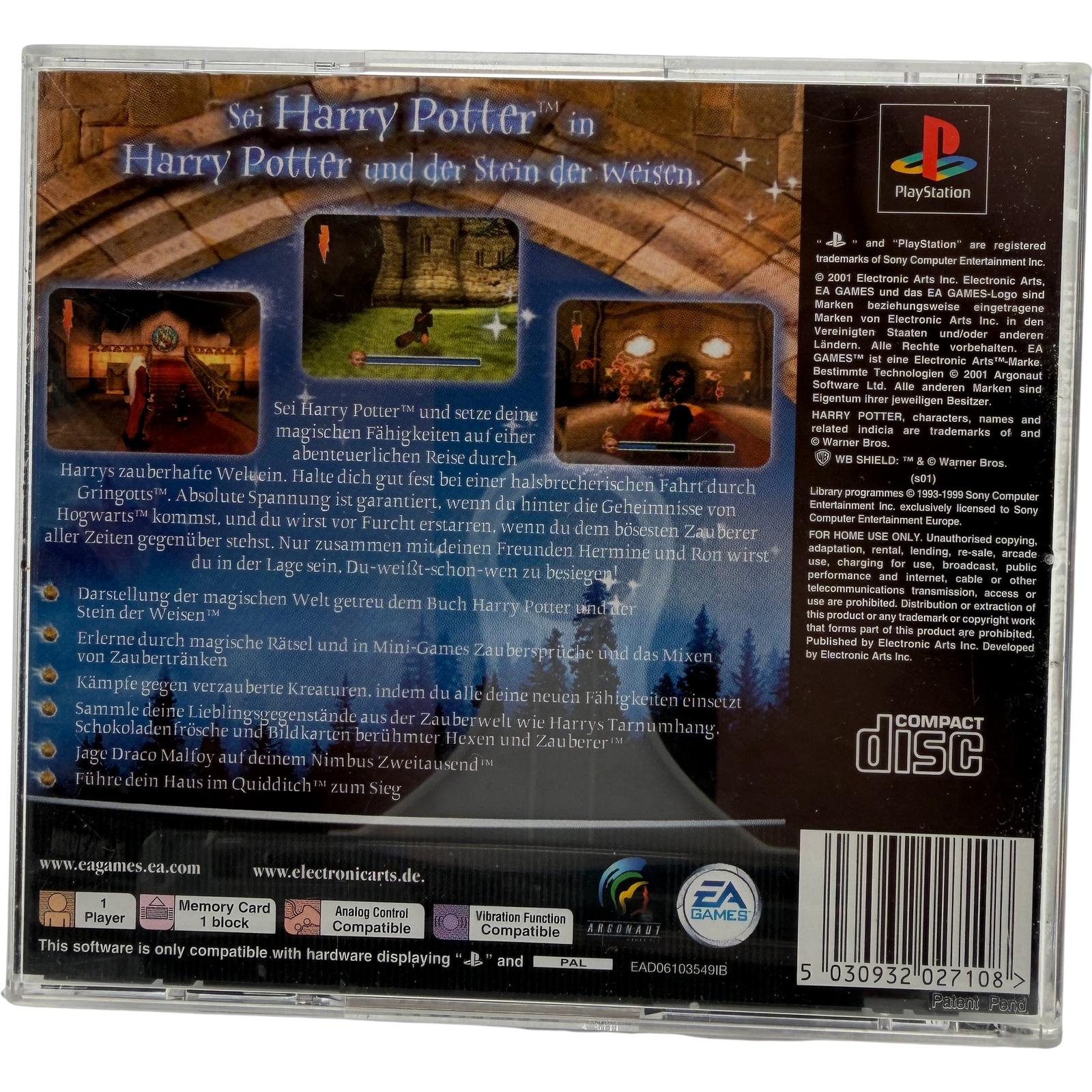 Harry Potter und der Stein der Weisen