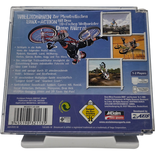 Dave Mirra Freestyle Bmx