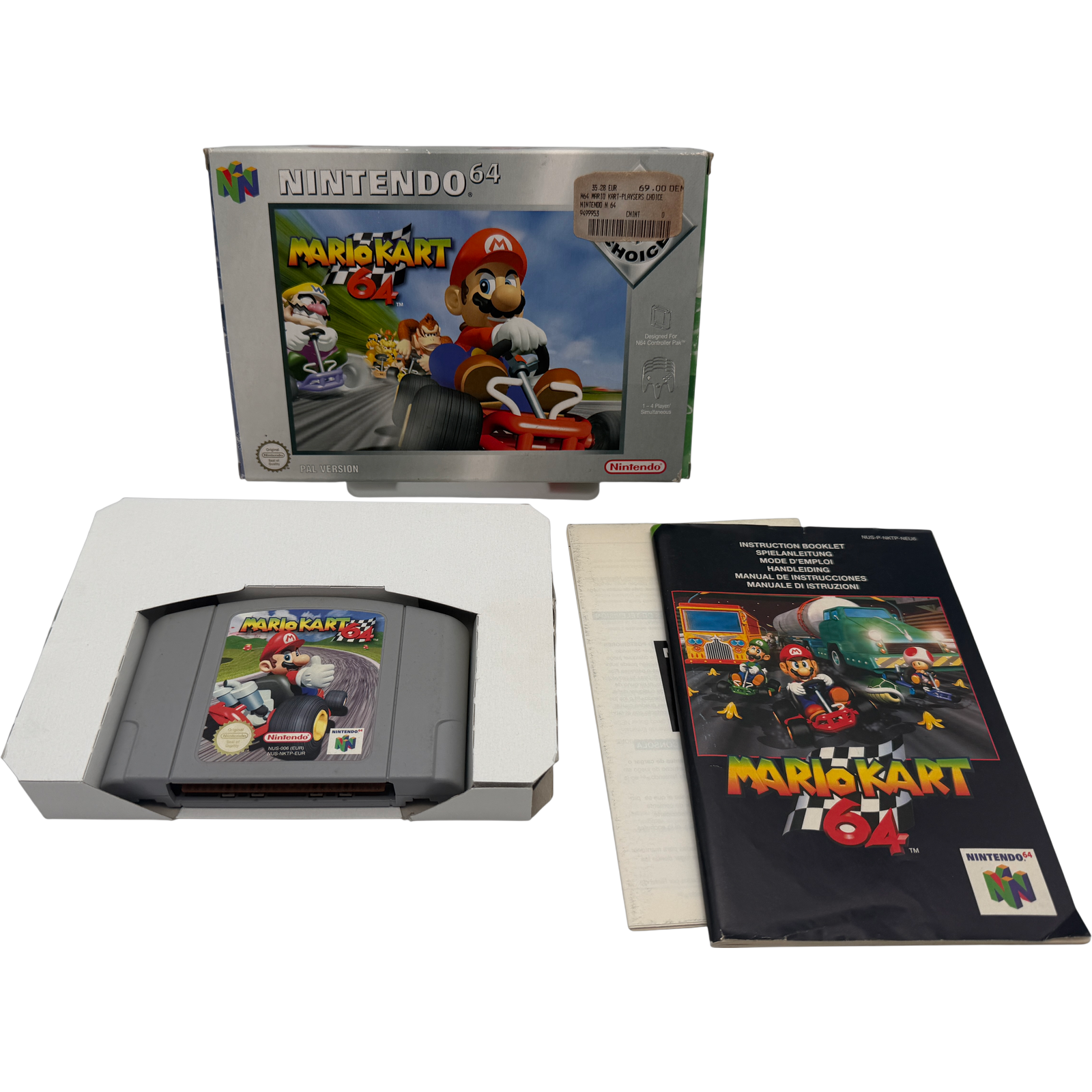 Mariokart Mario Kart Nintendo 64