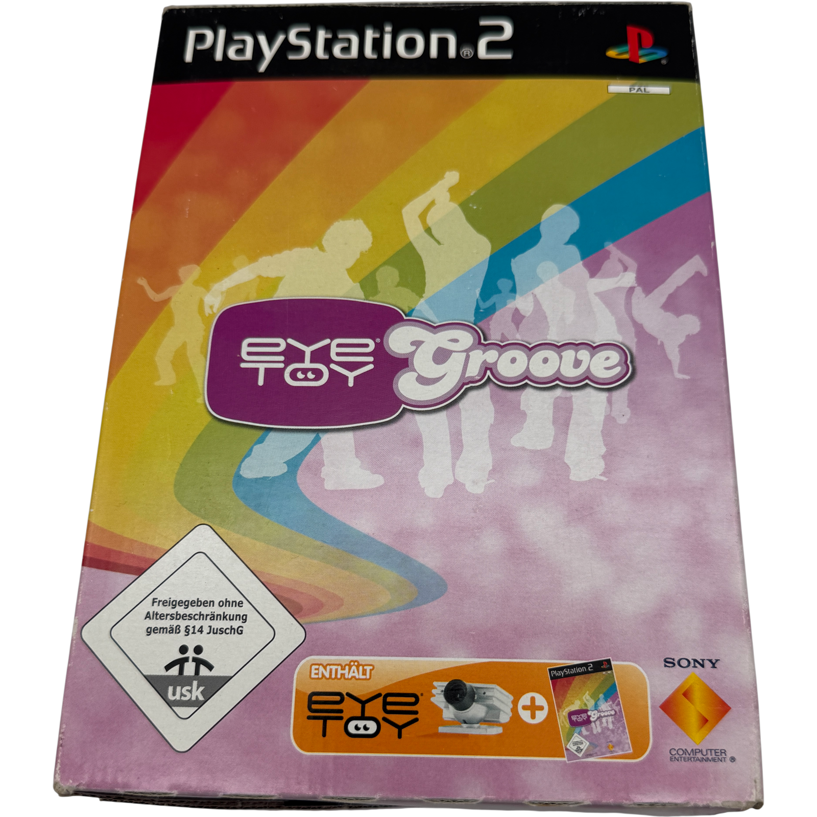 Eye Toy Groove Big Box ink. Kamera Eyetoy