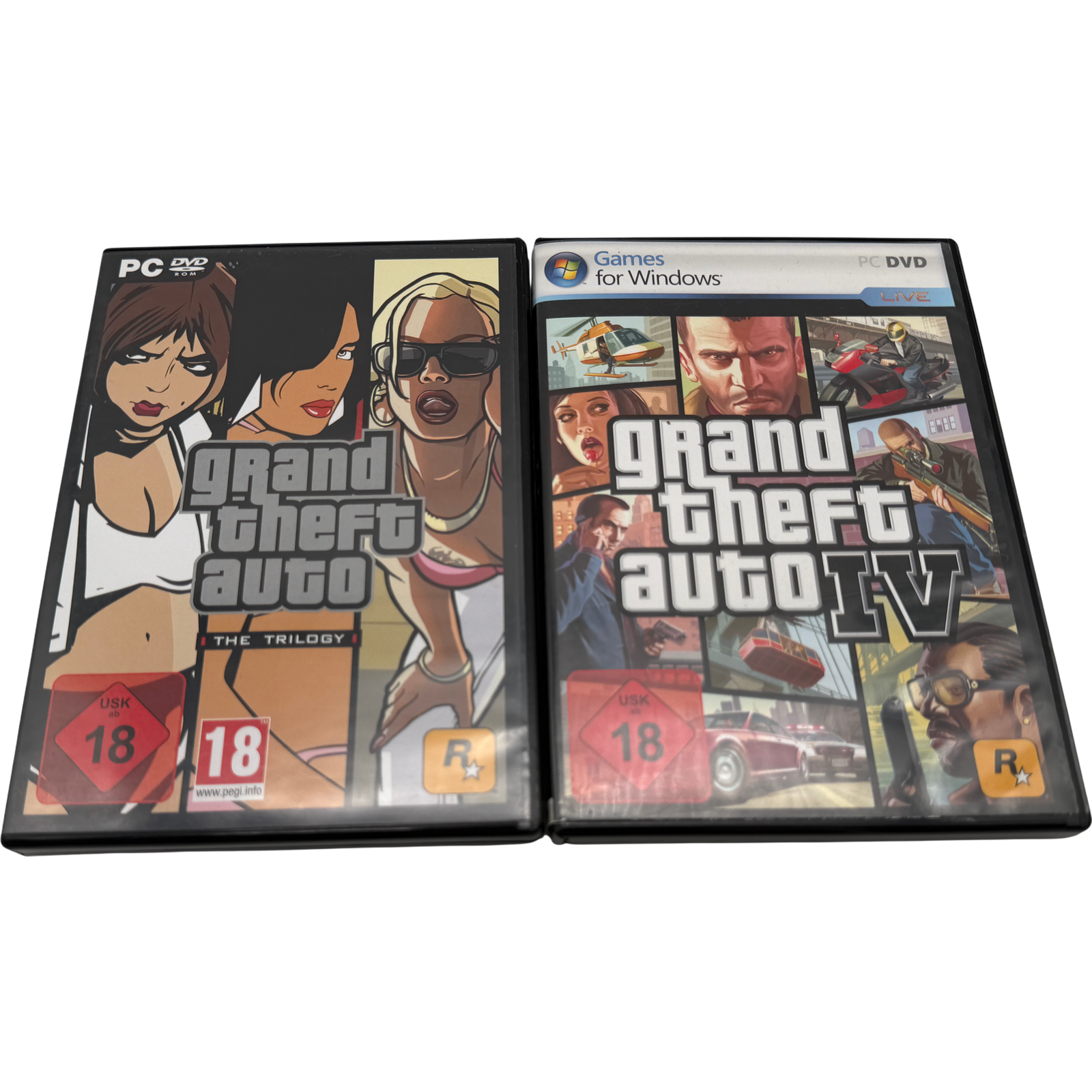 Grand Theft Auto Trilogy + IV Bundle