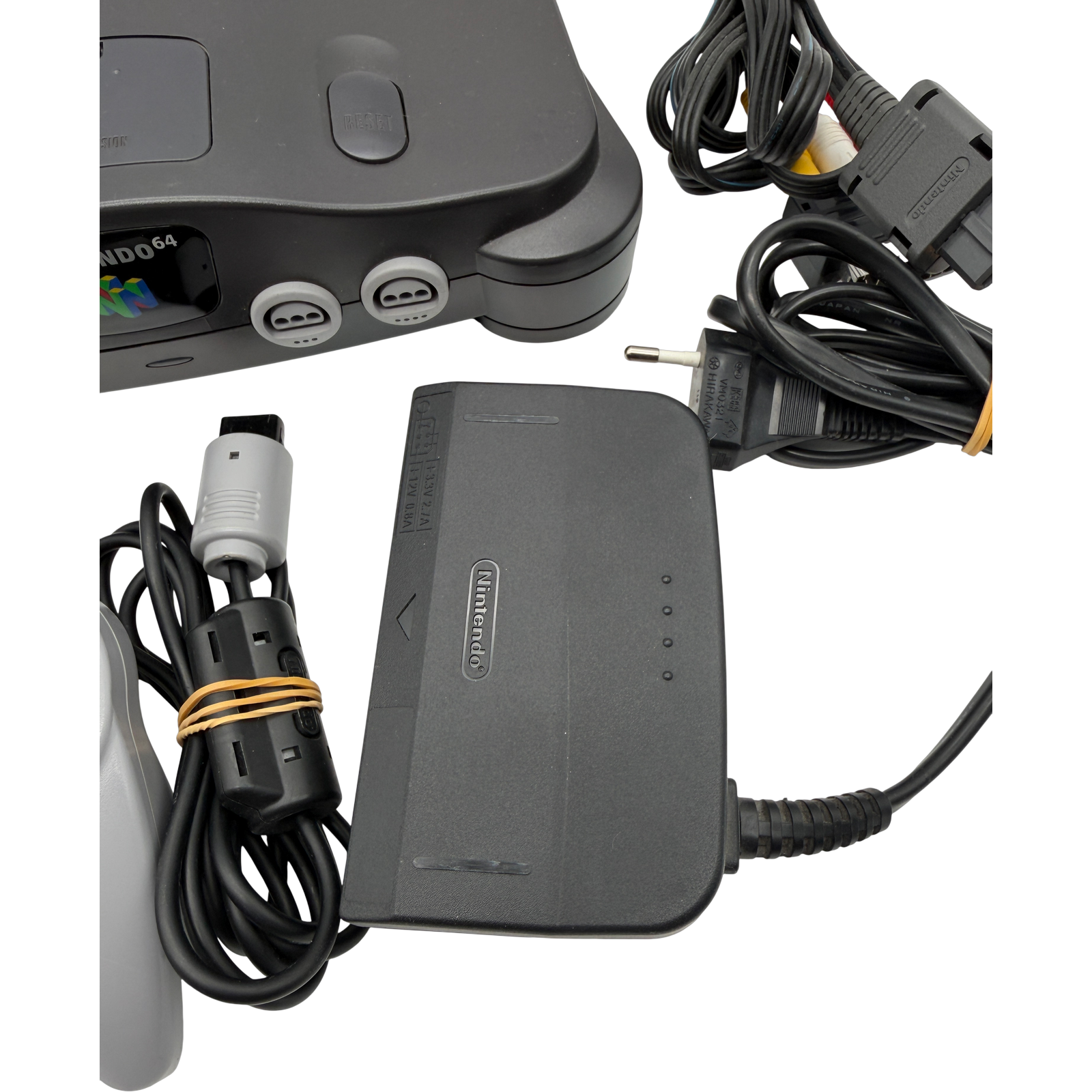 Nintendo 64 Schwarz (Charcoal Gray) Konsole