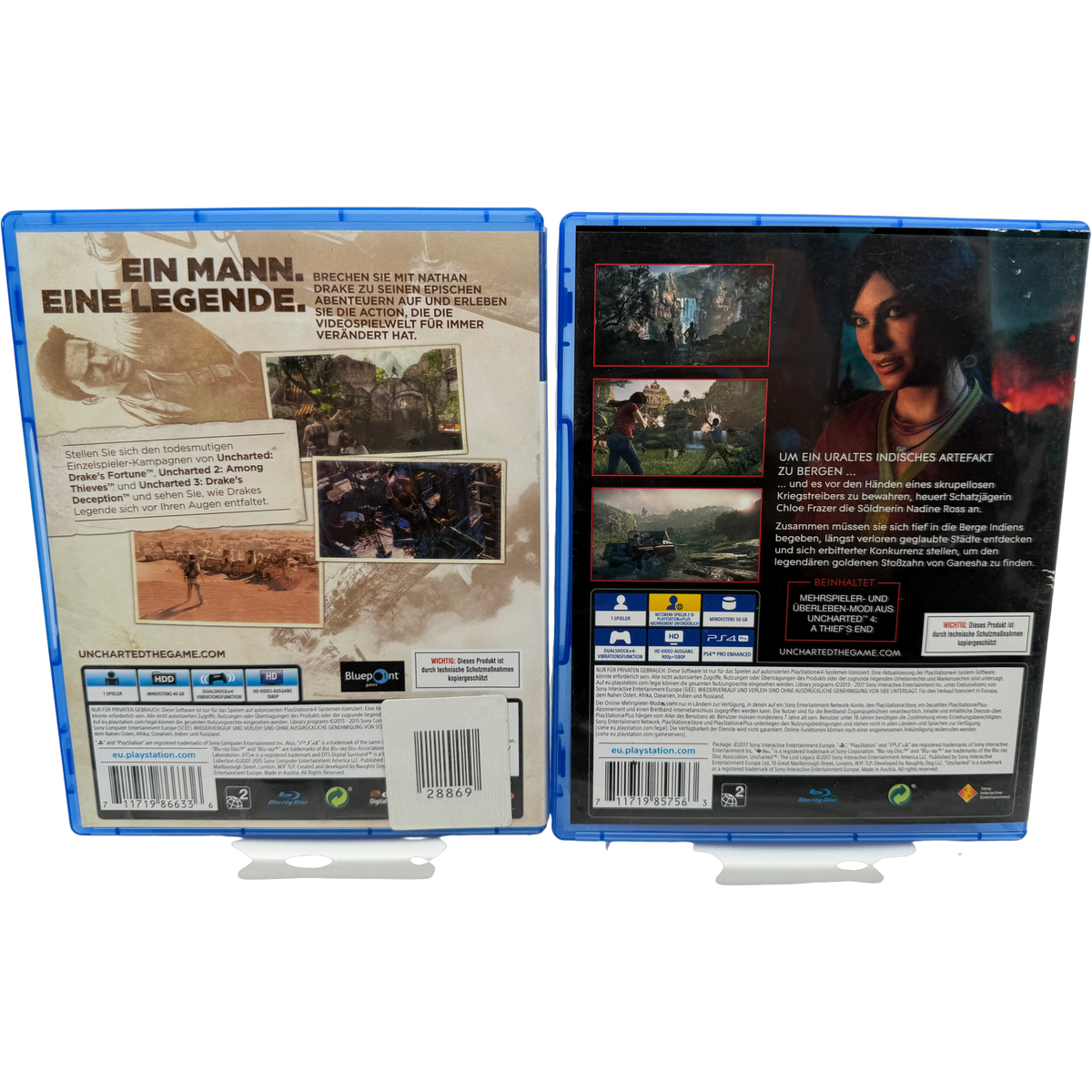Uncharted Nathan Drake Collection + Lost Legacy Bundle
