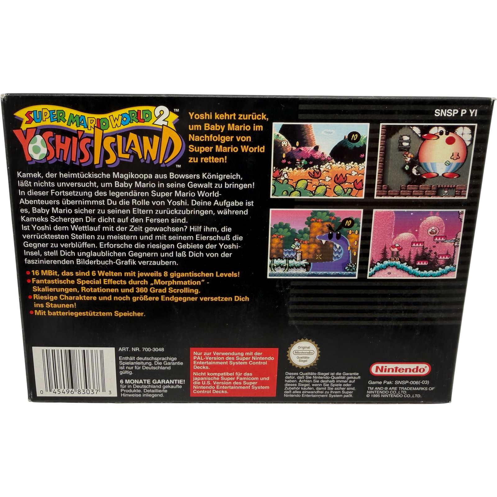 Super Mario World 2 Yoshis Island - Yoshi´s