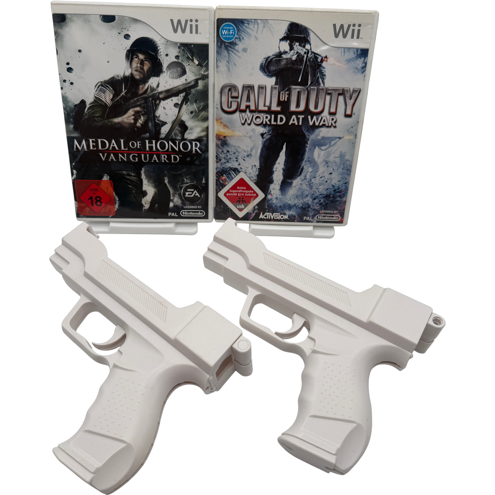 Medal of Honor Vanguard & Call of Duty inkl. Guns Bundle