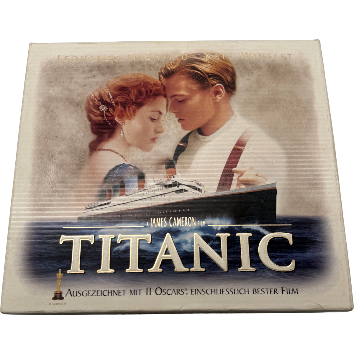Titanic Limited Edition VHS mit 35mm Filmrolle Box Sammlerbox