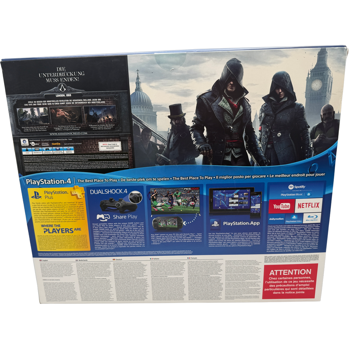 Sony PlayStation 4 Ultimate Player 1TB Edition Assassins Creed Konsole
