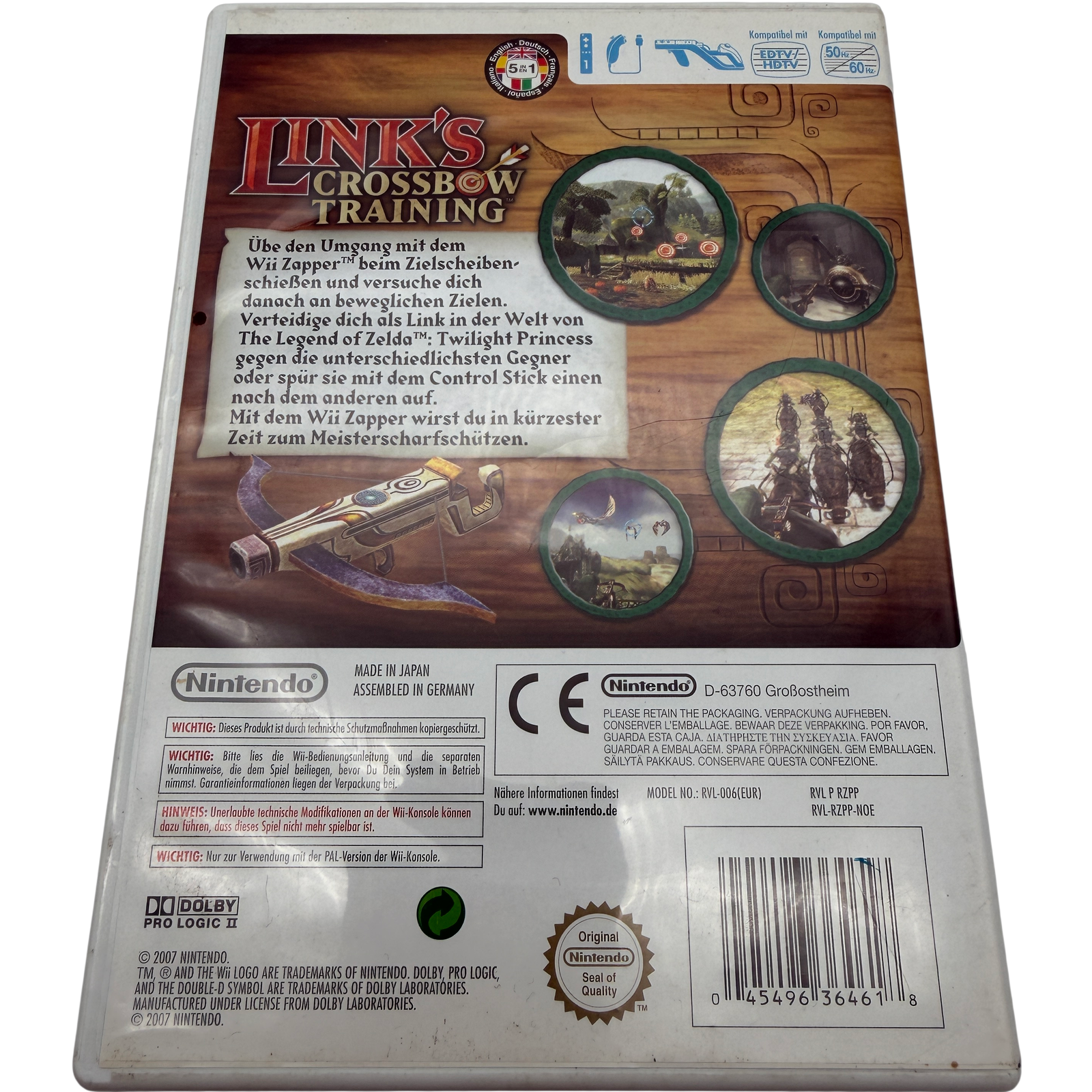 Links Crossbow Training inkl. Zapper