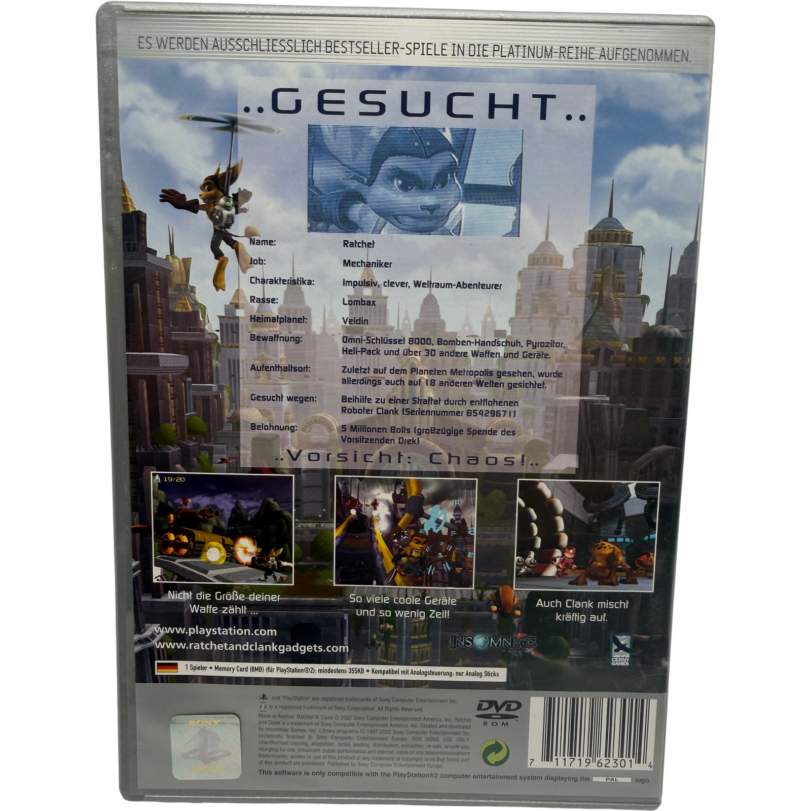 Ratchet & Clank 2002