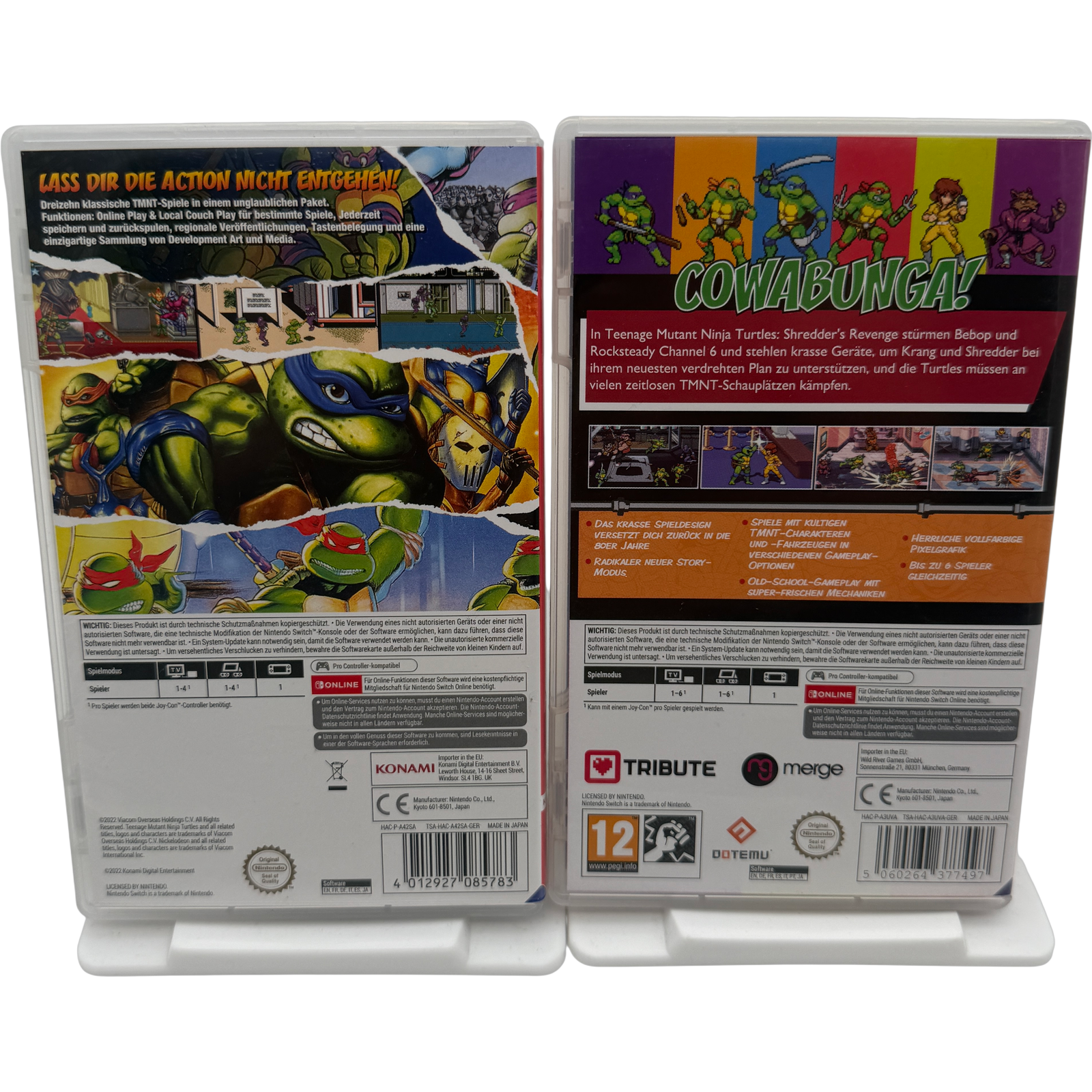 Ninja Turtles Cowabunga Collection + Shredders Revenge Bundle