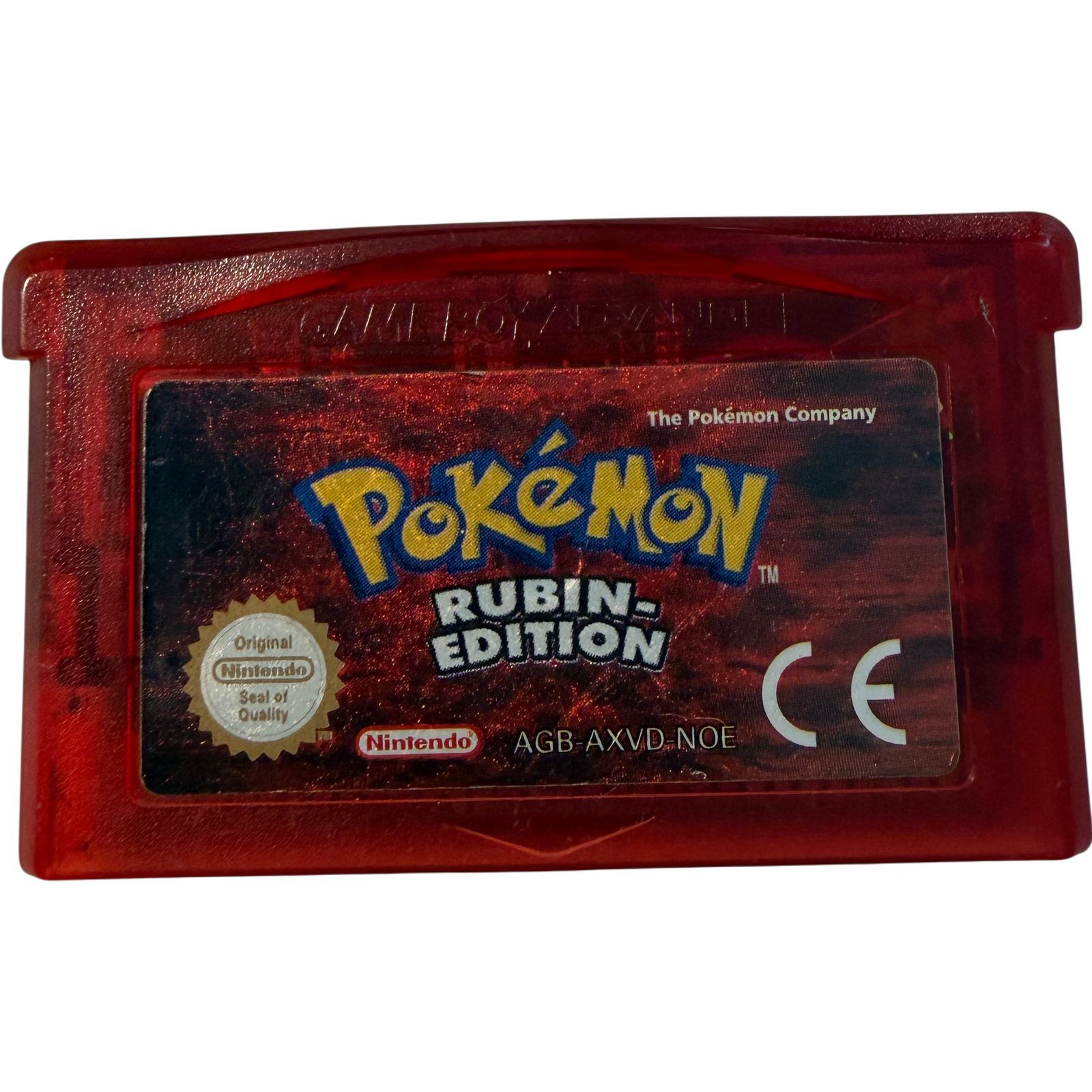 Pokemon Rubin Edition neue Batt. original
