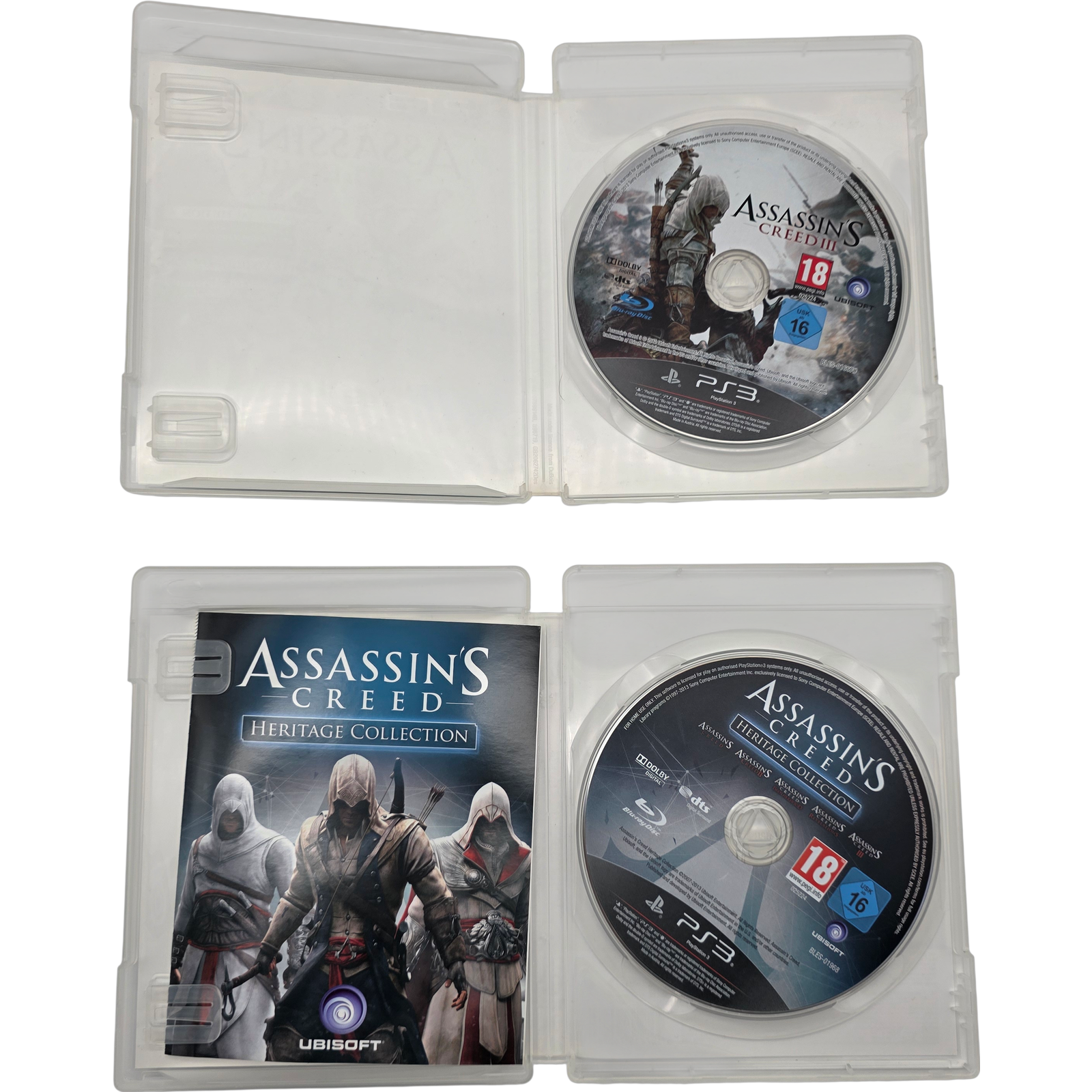 Assassin's Creed 3 & Heritage & Rogue & BlackFlag Bundle