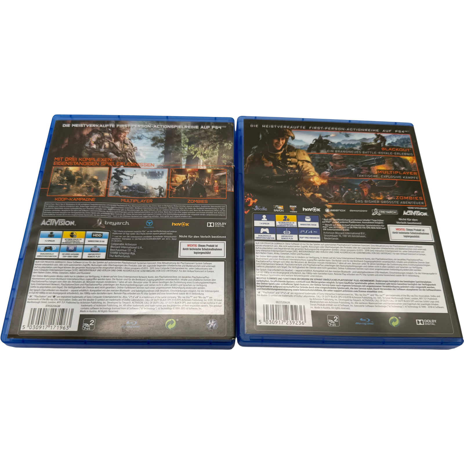 Call of Duty Black Ops 3 + 4 BO Bundle