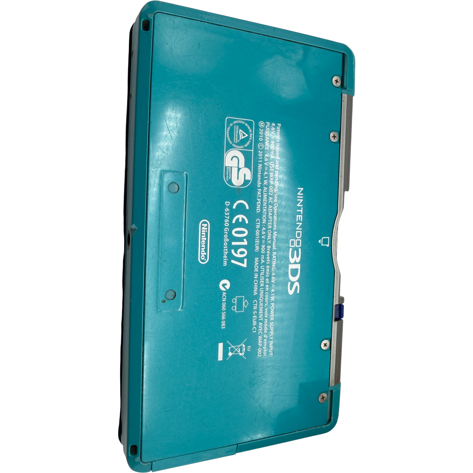 Nintendo 3DS Türkis Aqua blue Aqua blau Konsole