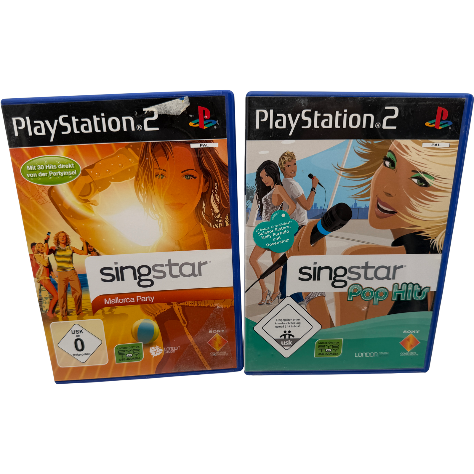Singstar Mallorca Party & Pop Hits Bundle