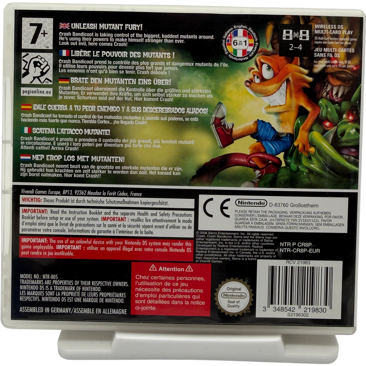 Crash: Herrscher der Mutanten - Nintendo DS