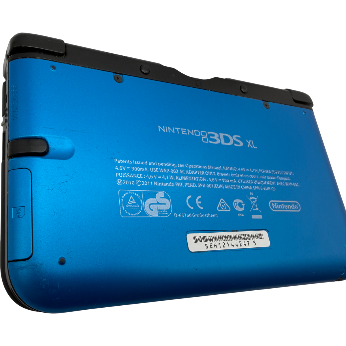 Nintendo 3DS XL blau Konsole