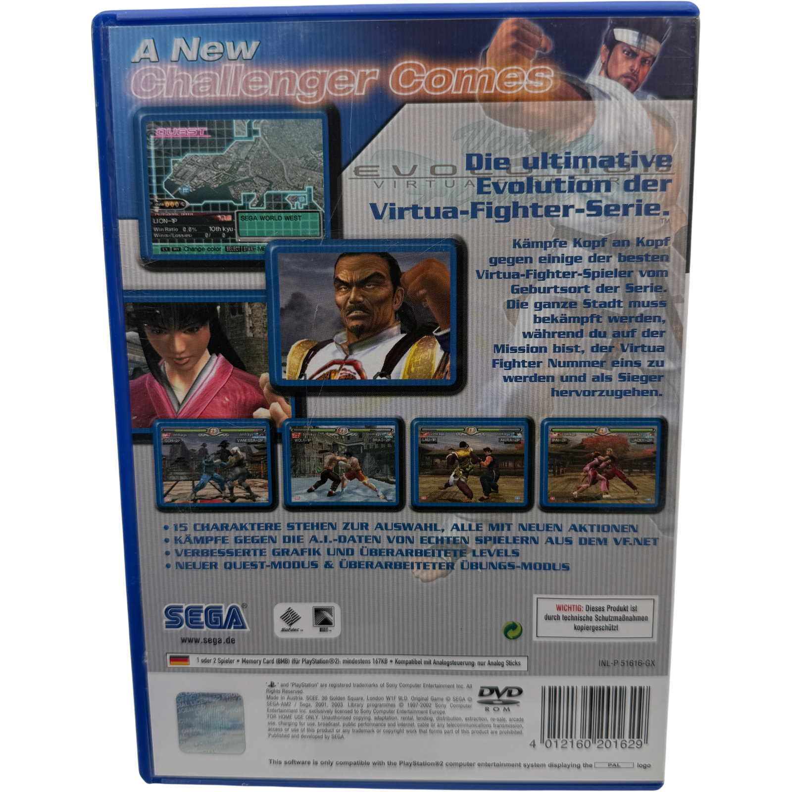 Virtua Fighter 4: Evolution - Sony PlayStation 2