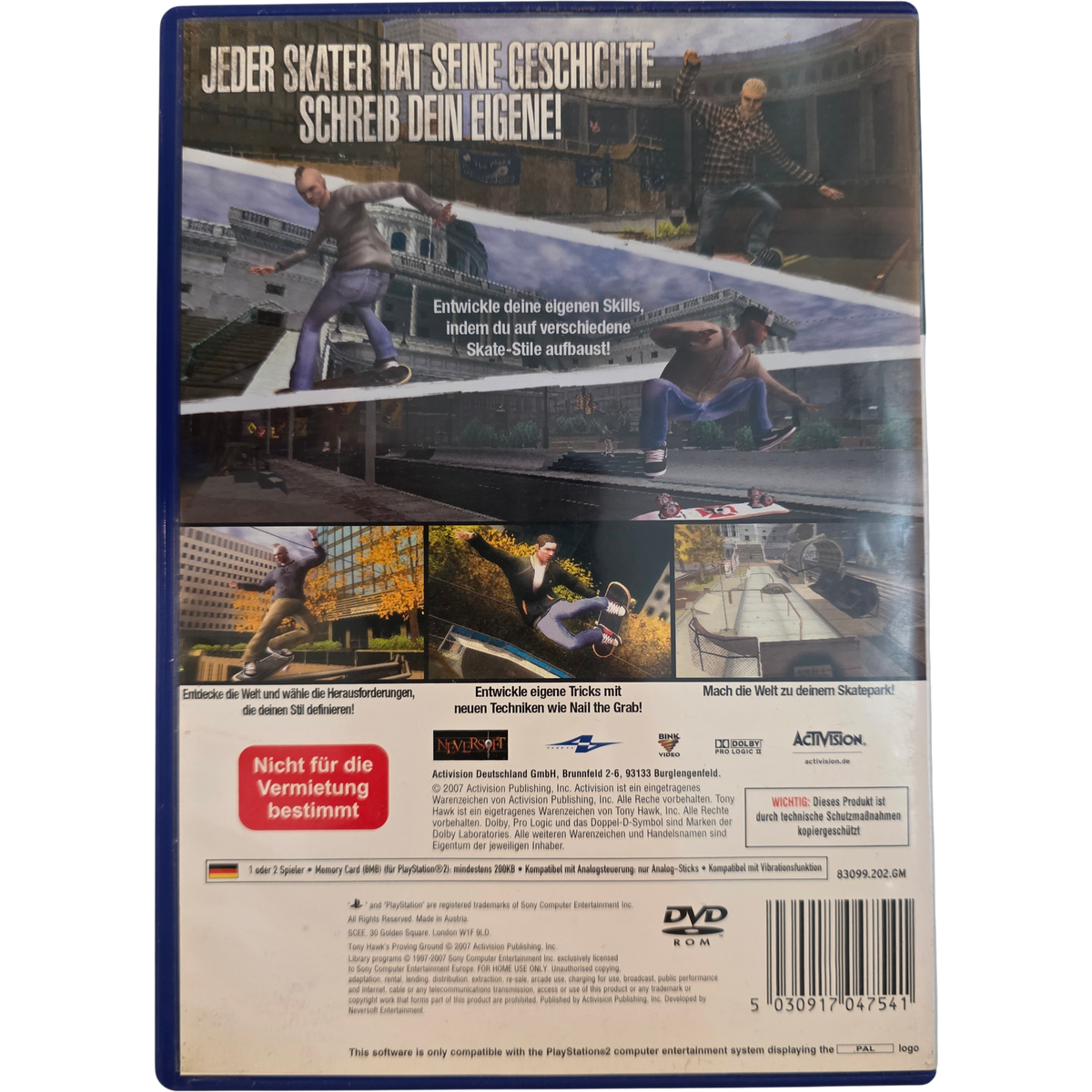 Tony Hawk's Proving Ground - Sony PlayStation 2