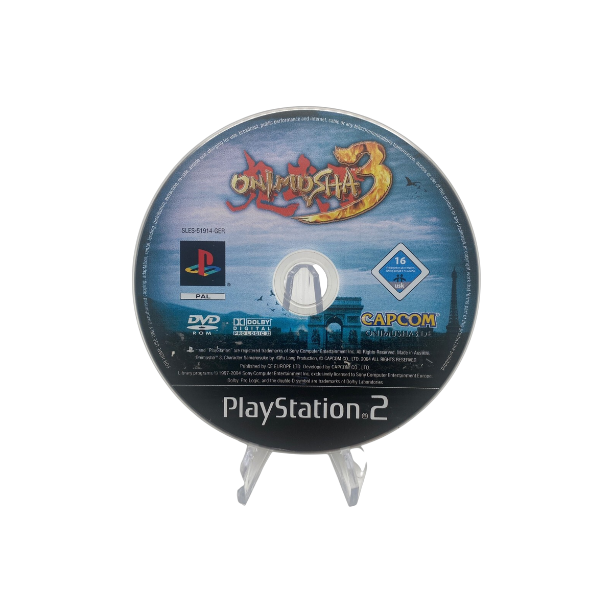 Onimusha 3 (nur CD ohne OVP)