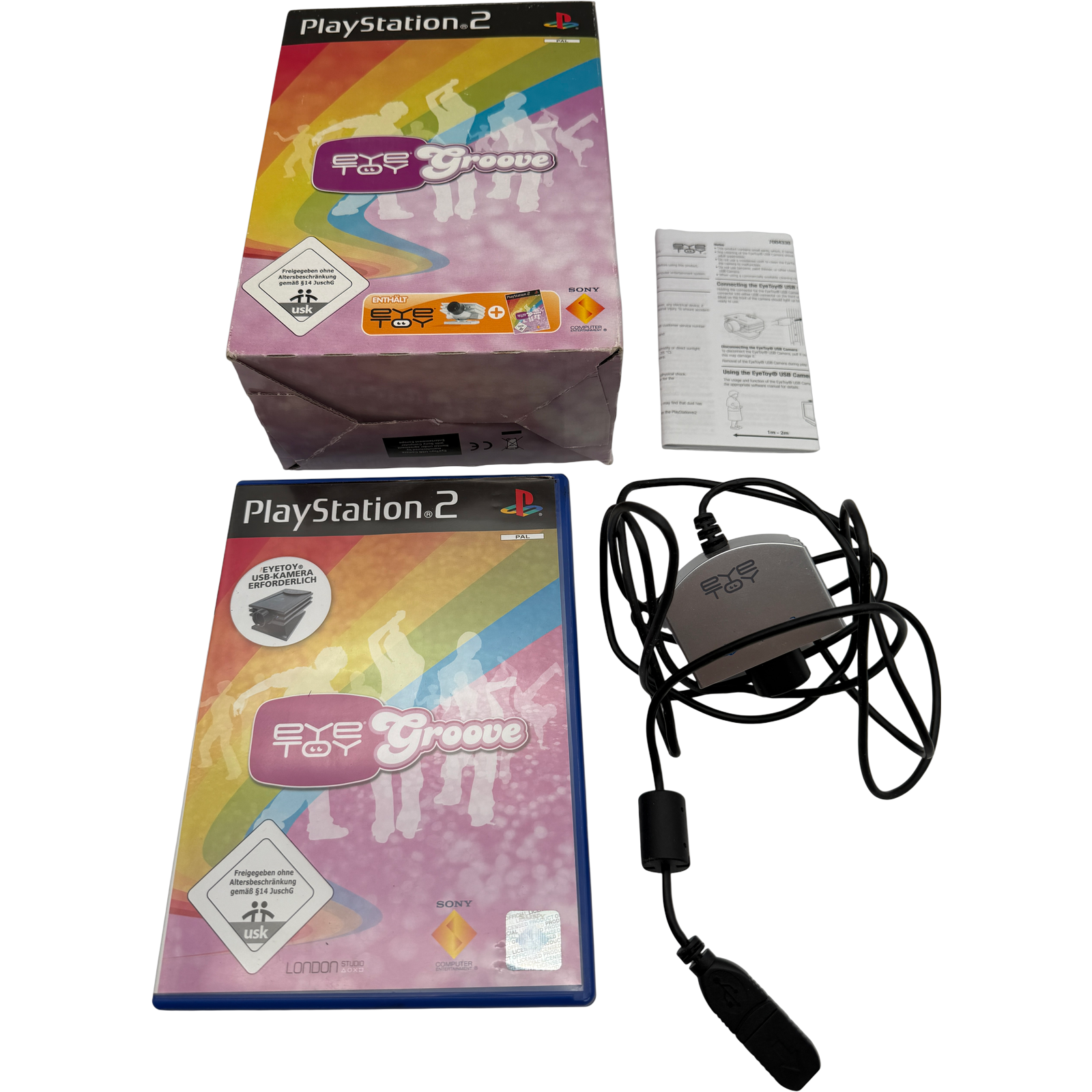Eye Toy Groove Big Box ink. Kamera Eyetoy