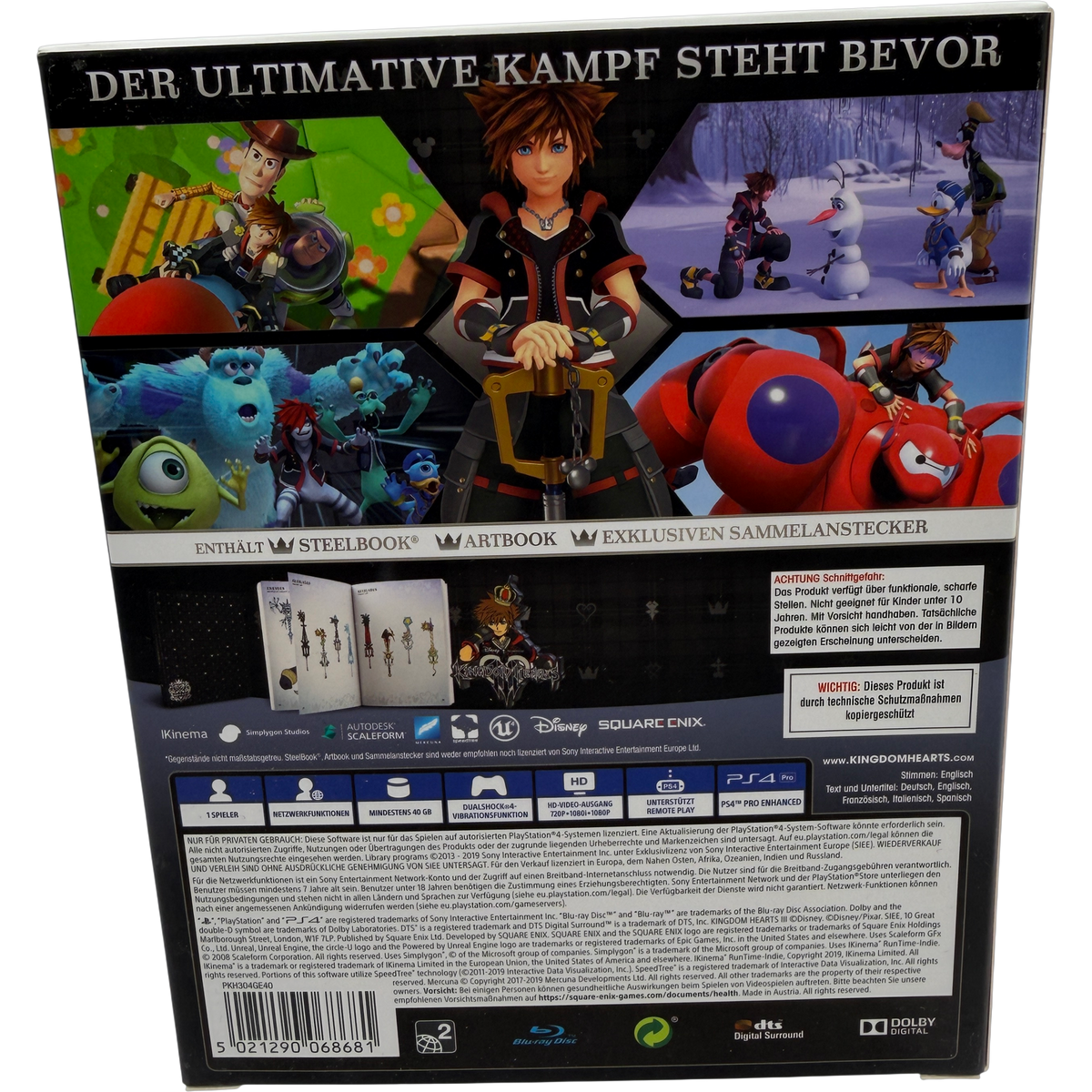 Kingdom Hearts 3 Deluxe Edition III