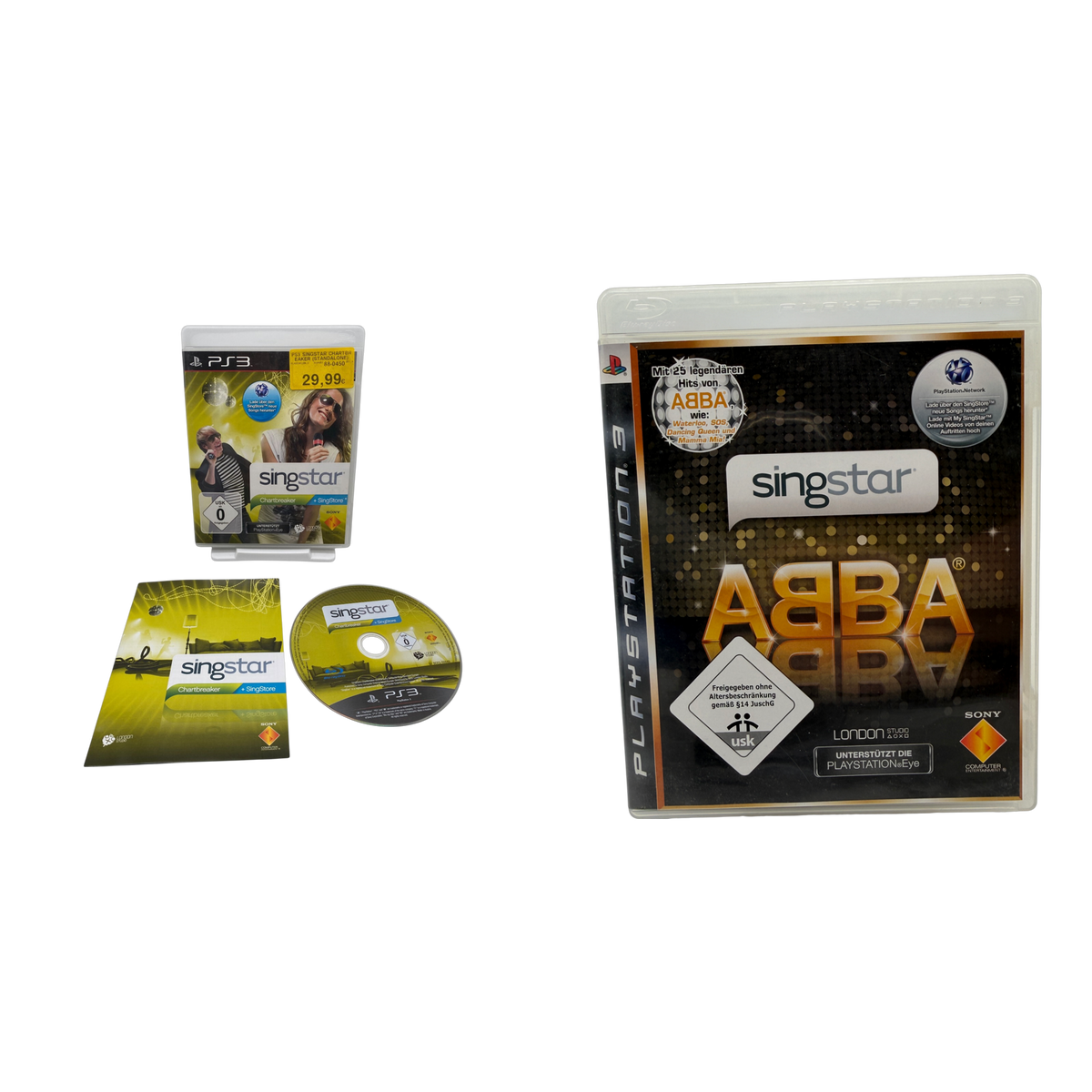 Singstar Bundle - Chartbreaker & Abba