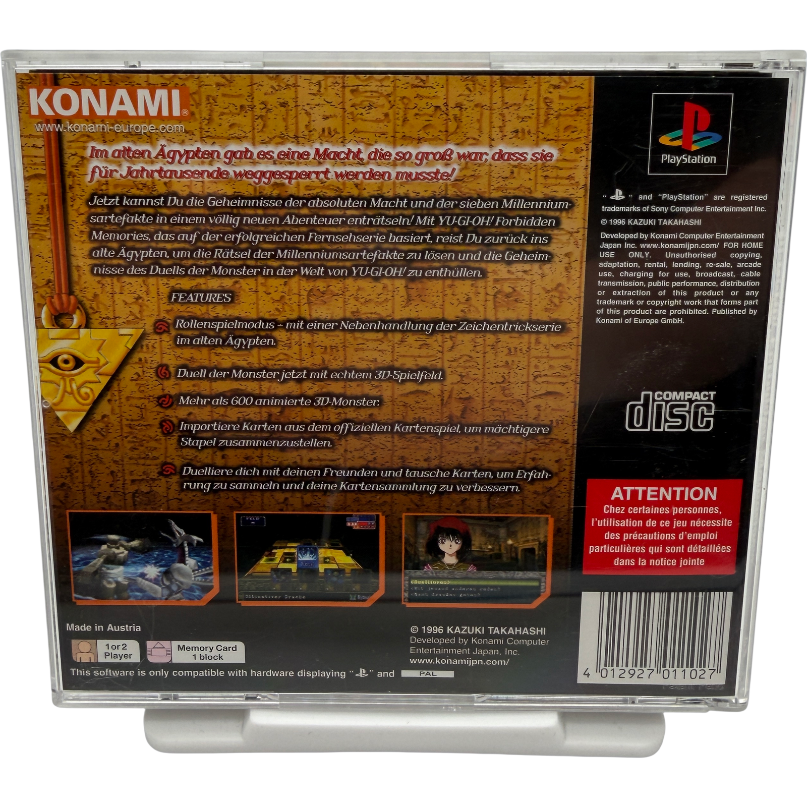 Yu-Gi-Oh! Forbidden Memories (k.A.)