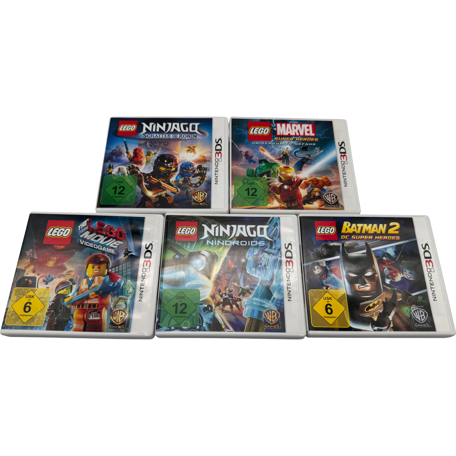 Lego Ninjago Marvel Super Heroes Movie Batman 2 DC Heroes Bundle
