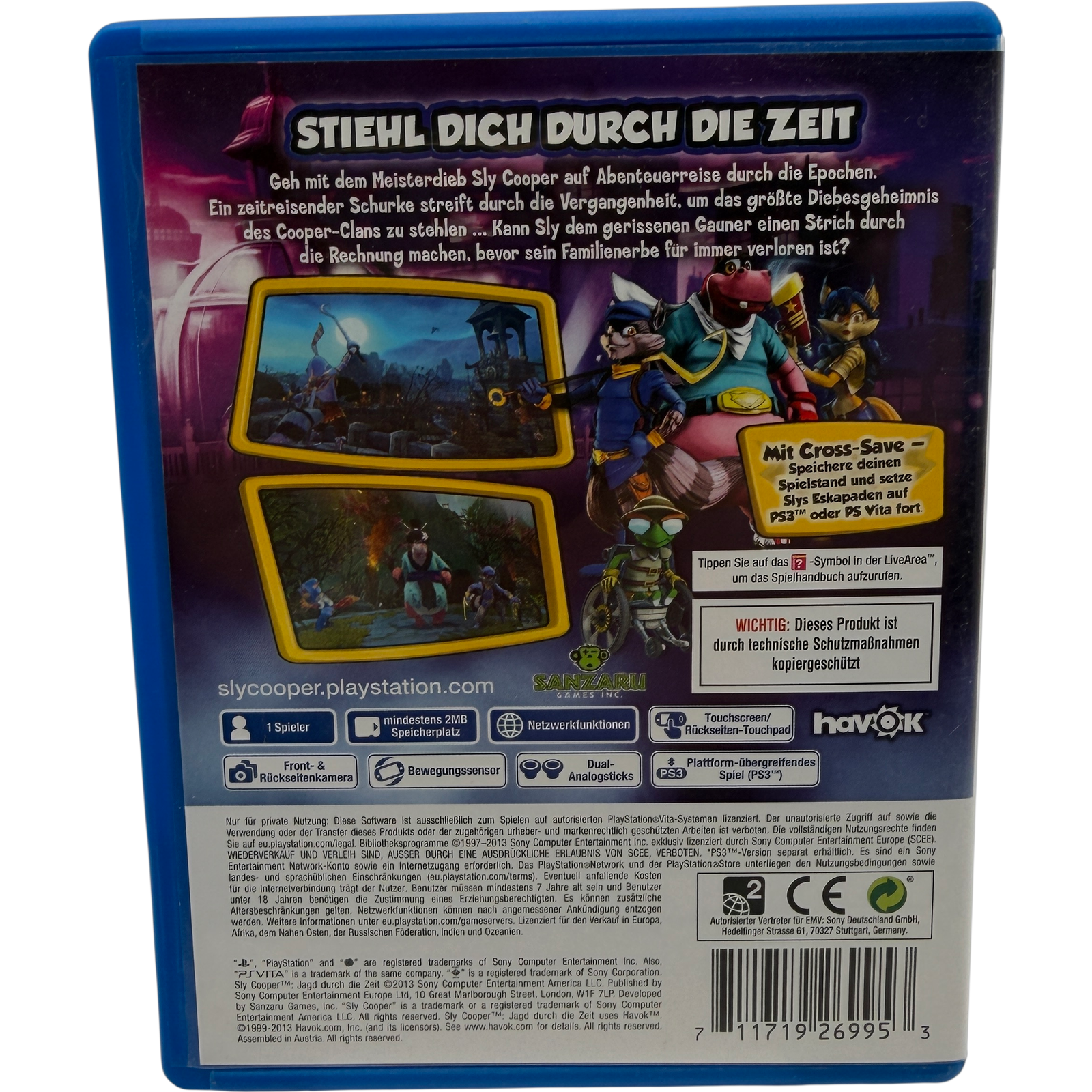 Sly Cooper: Jagd durch die Zeit
