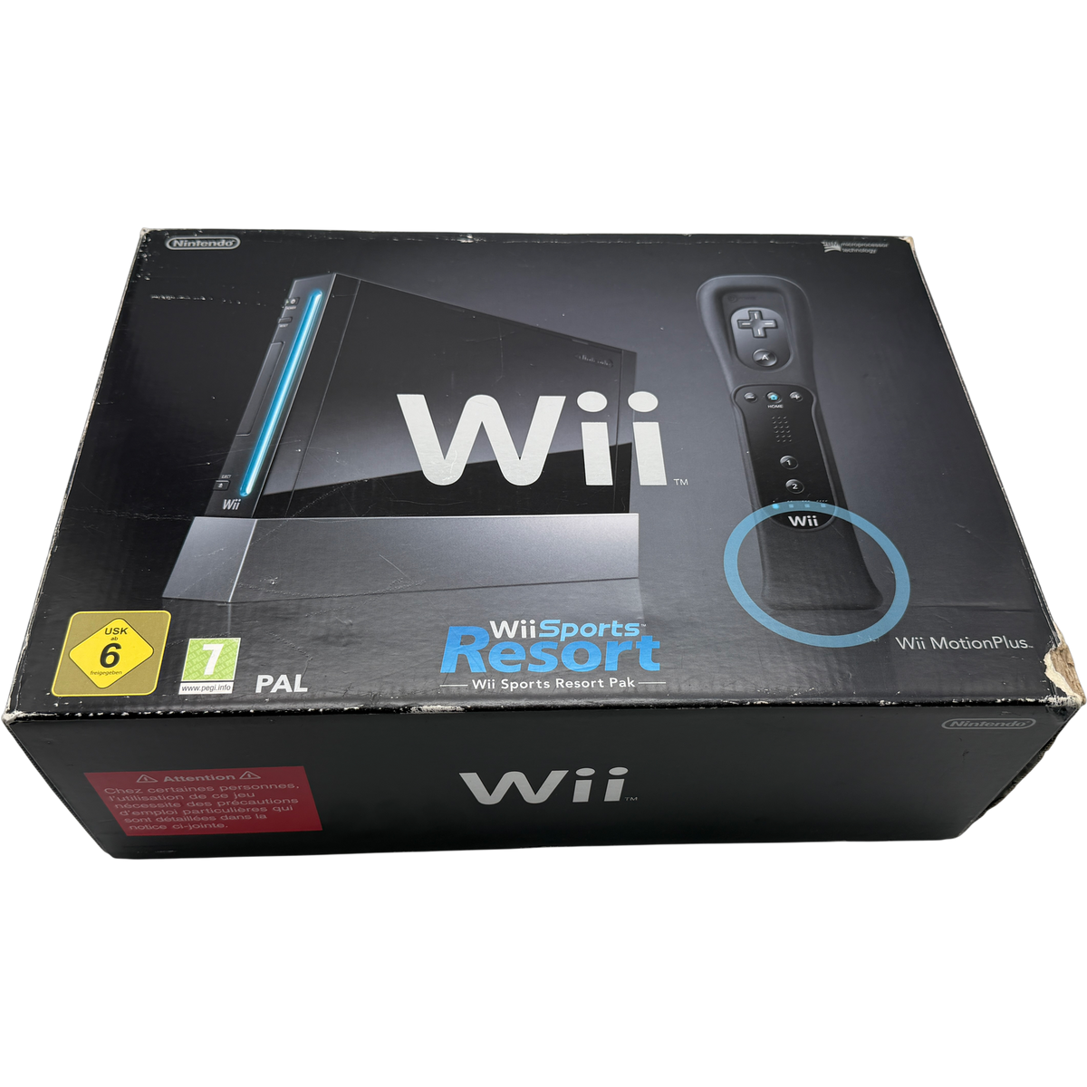 Nintendo Wii Sports Resort Pack schwarz Konsole