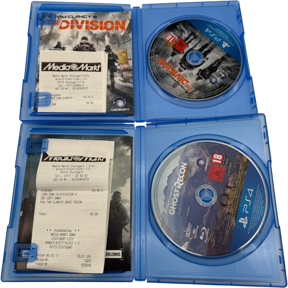 Tom Clancys Division + Ghost Recon Wildlands Bundle