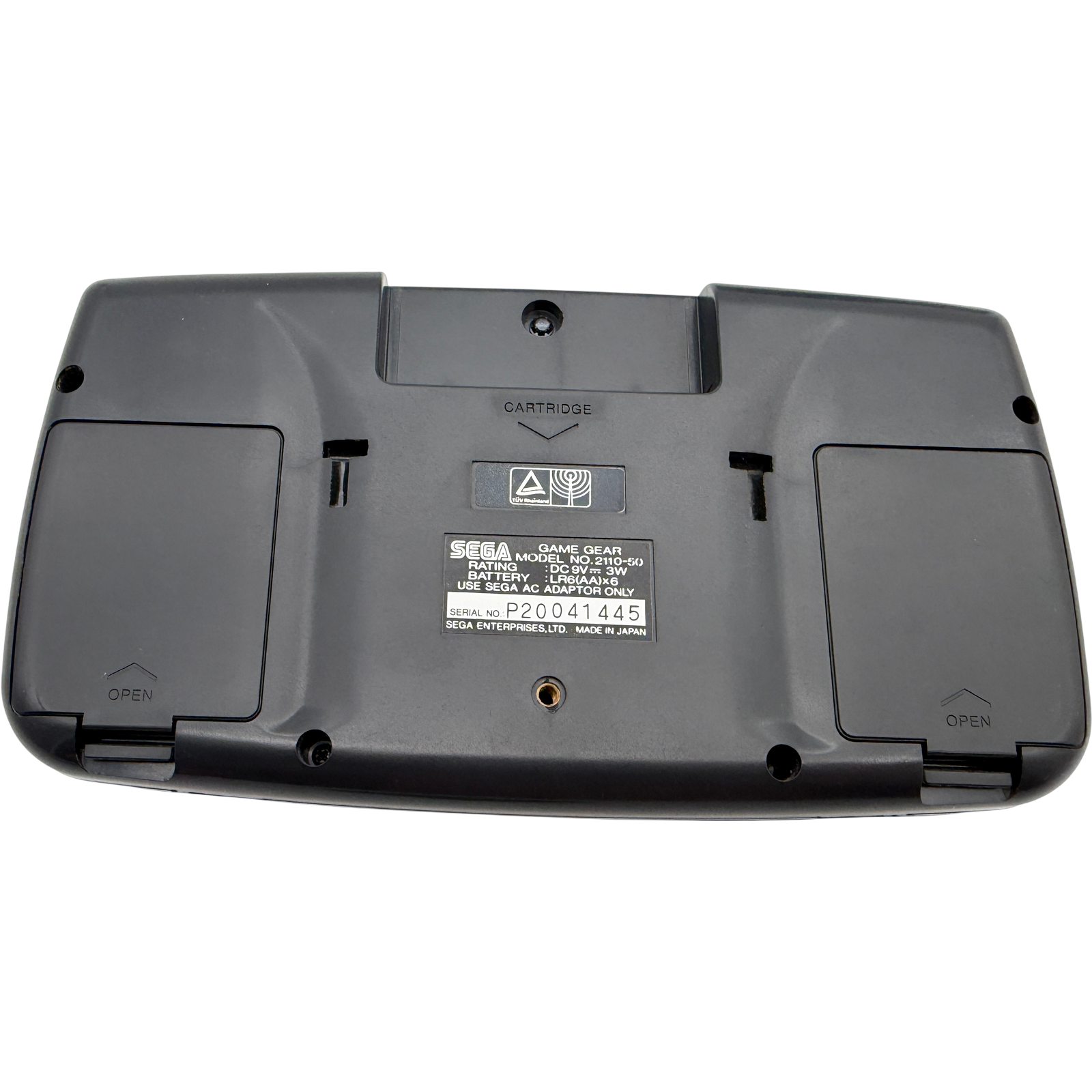 Sega Game Gear schwarz Konsole