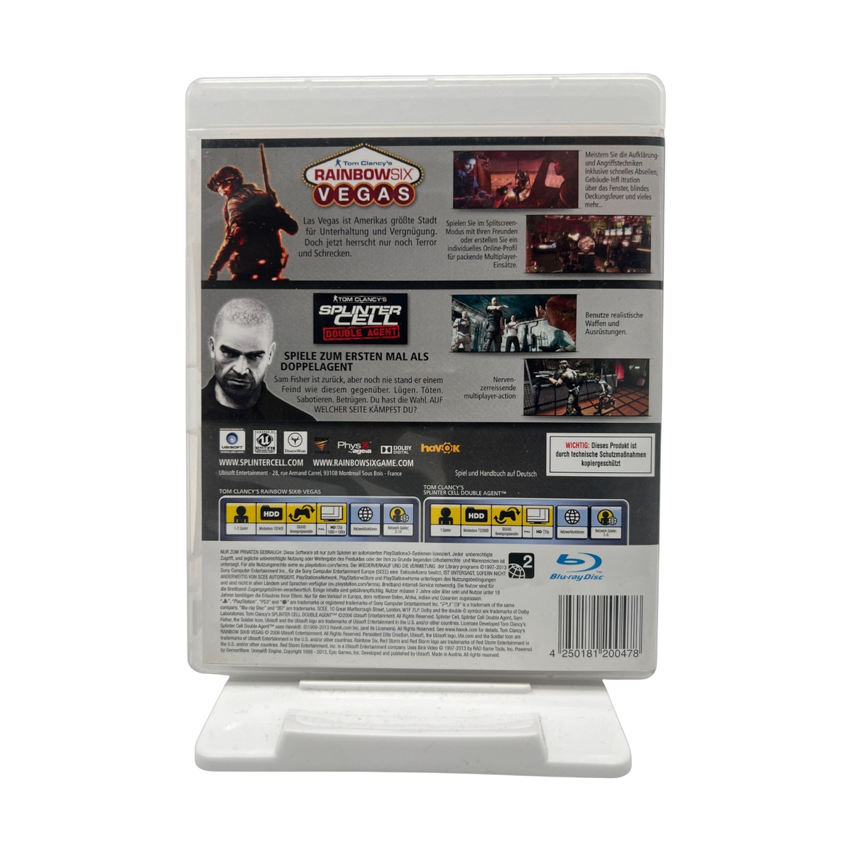 Tom Clancys Rainbow Six Vegas + Splinter Cell Double Agen