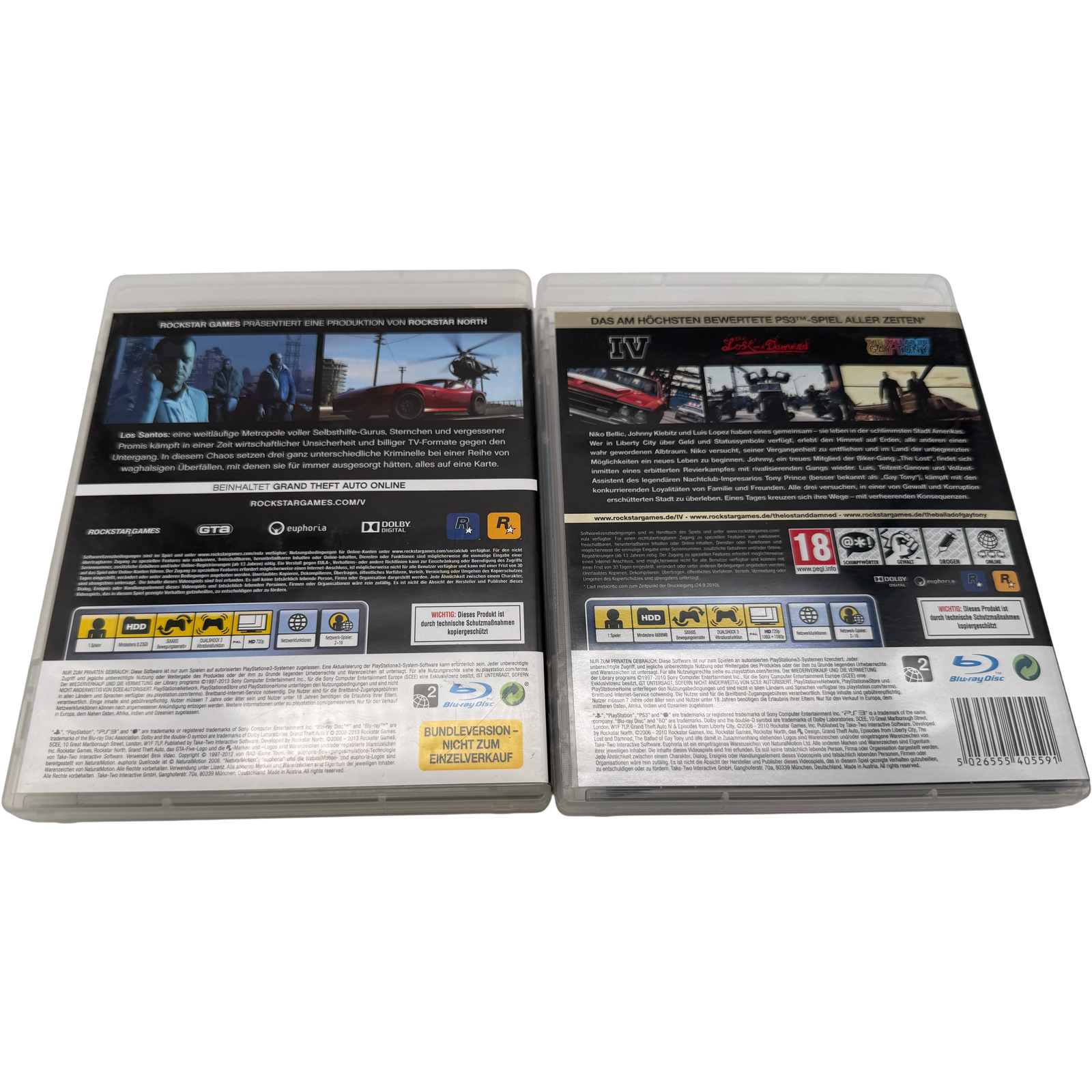 GTA 5 V & 4 IV Episodes from Liberty City Bundle