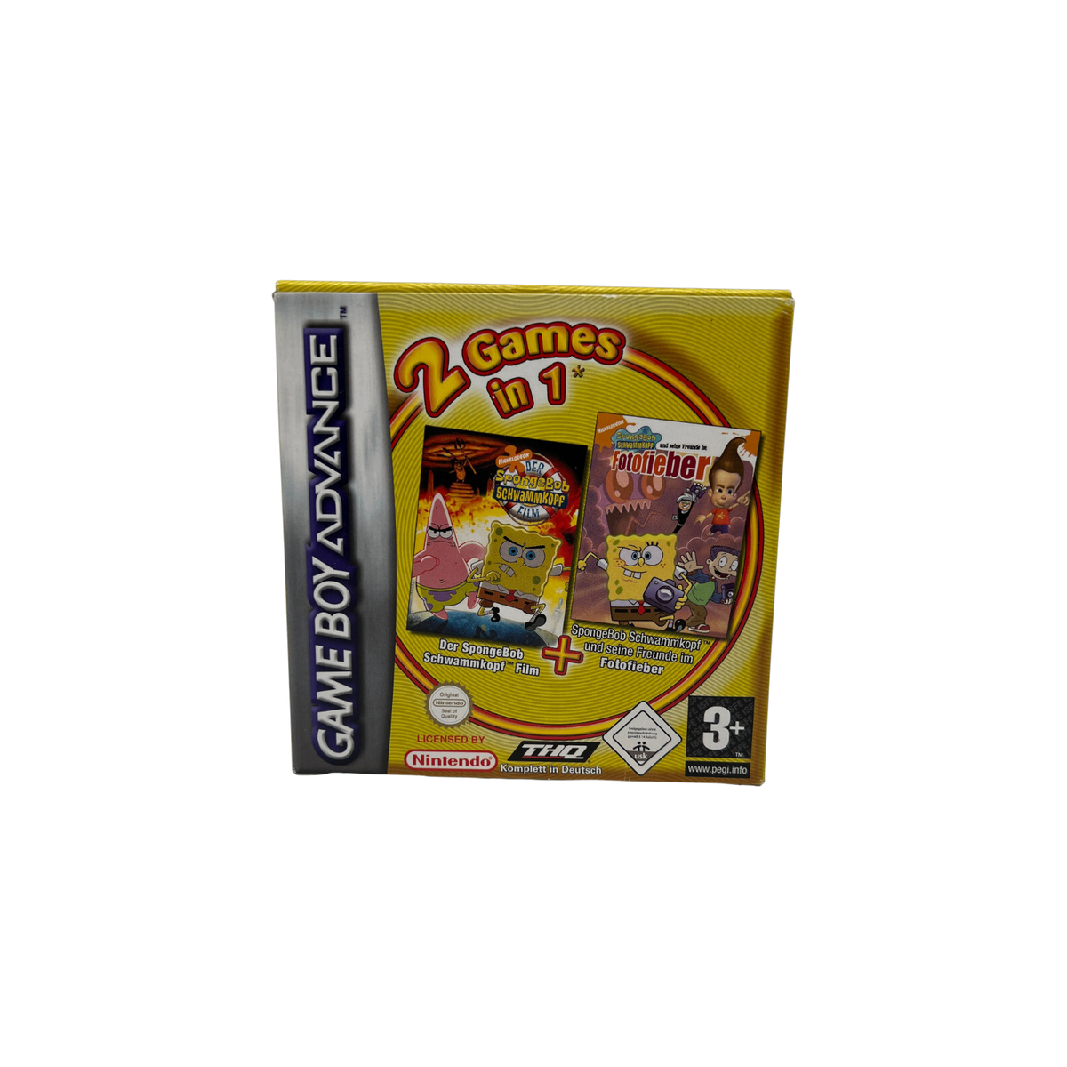 2 Games in 1: Spongebob im Fotofieber + Spongebob: der Film