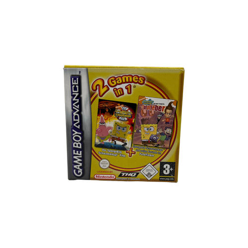 2 Games in 1: Spongebob im Fotofieber + Spongebob: der Film