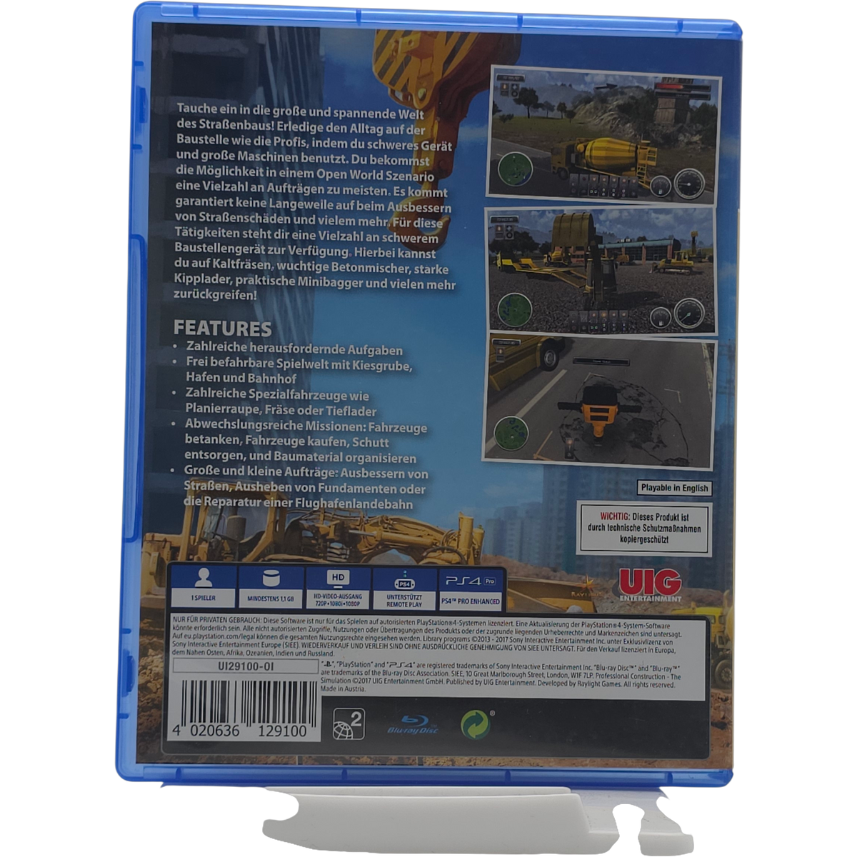 Baumaschinen Die Simulation