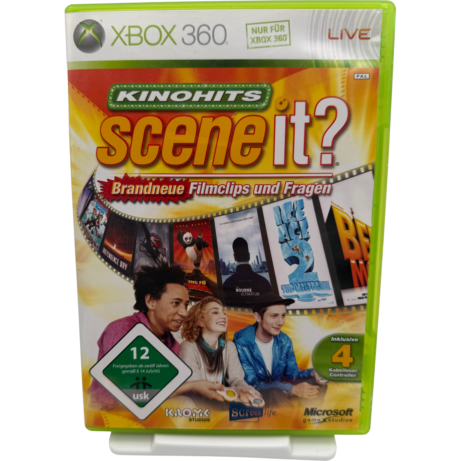 Scene it Kinohits inkl. 4 Buzzer Contr. und Sensor